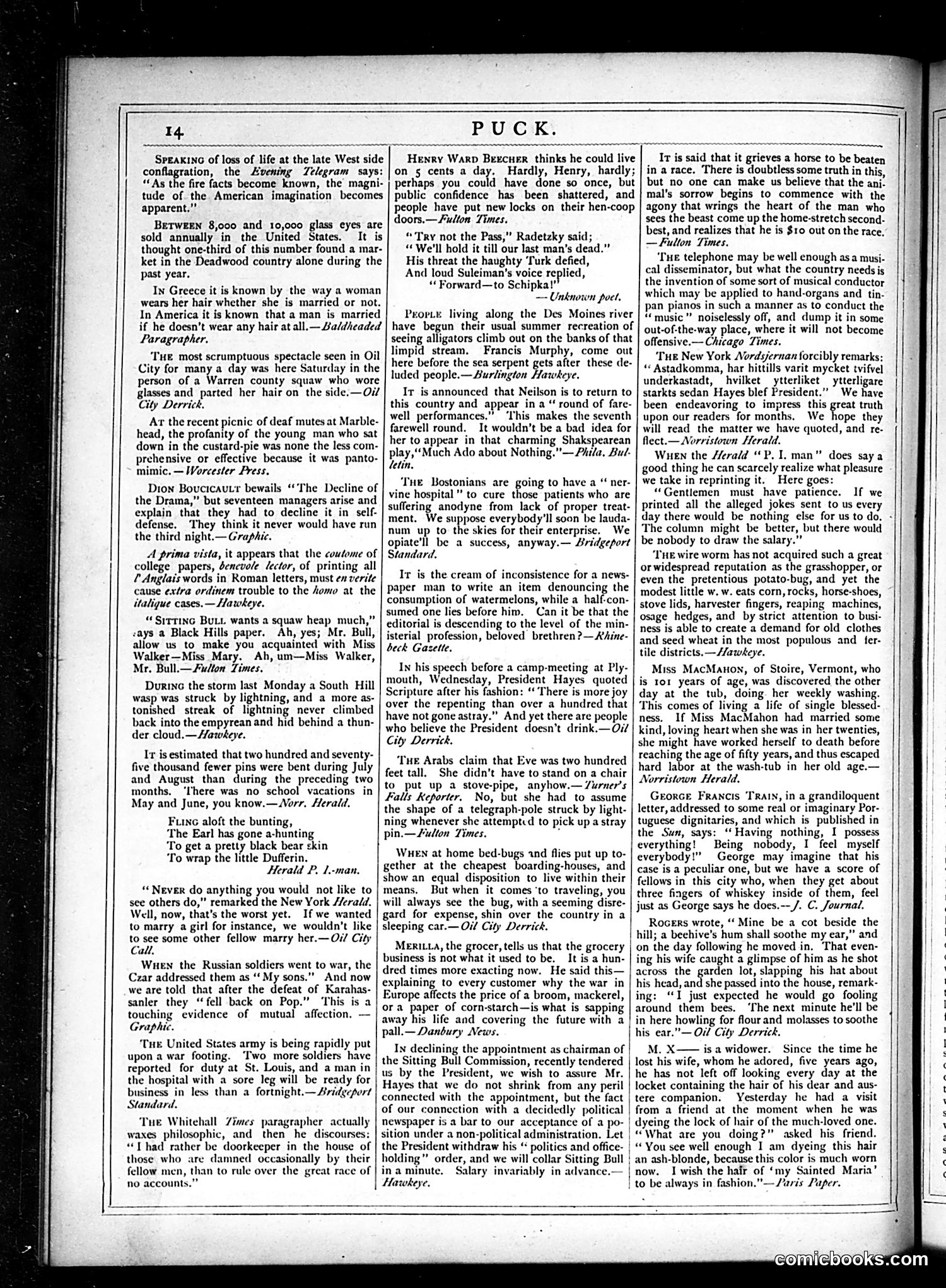 Puck — September 12, 1877 — page 14 of 16