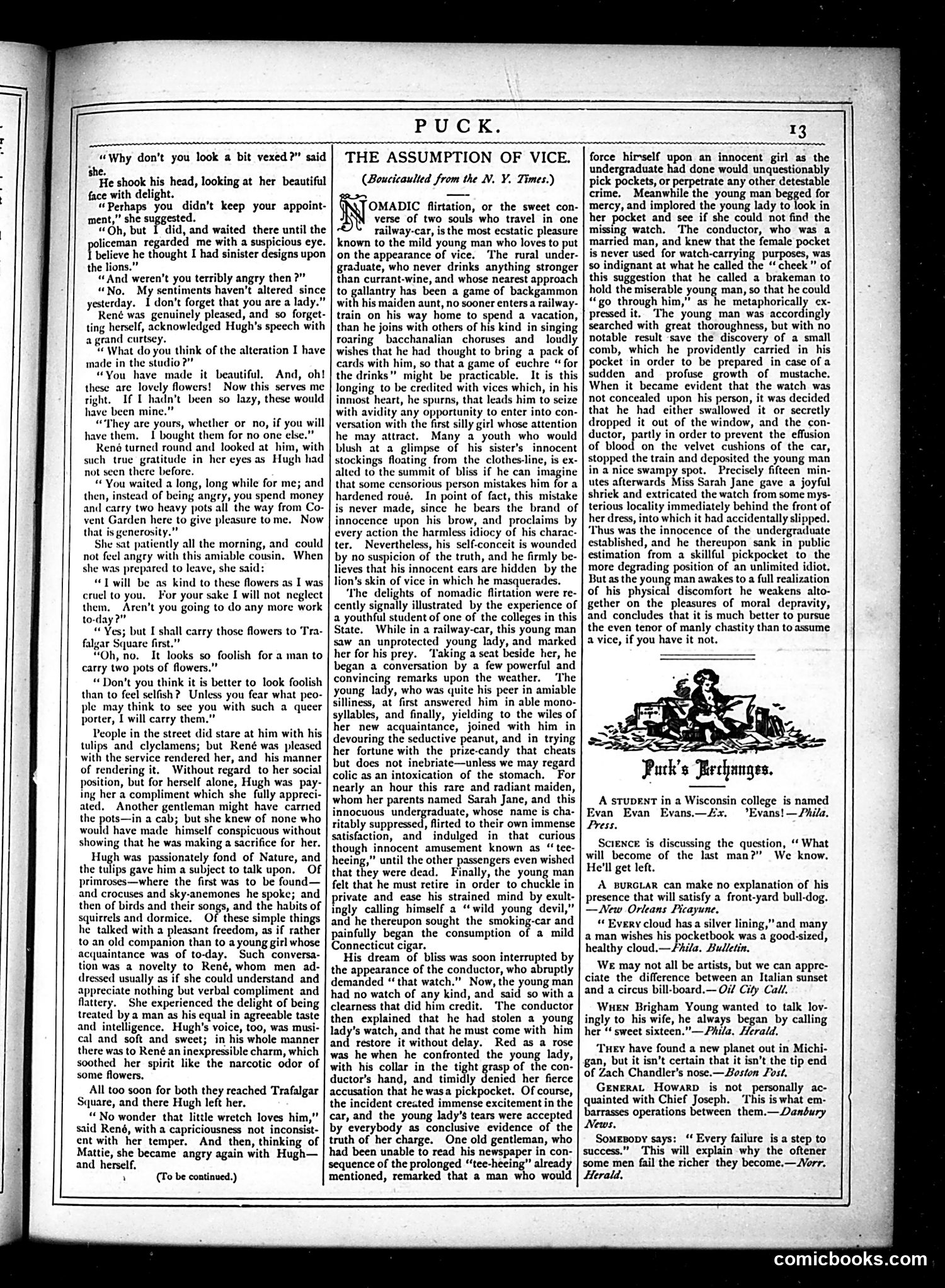 Puck — September 19, 1877 — page 13 of 16