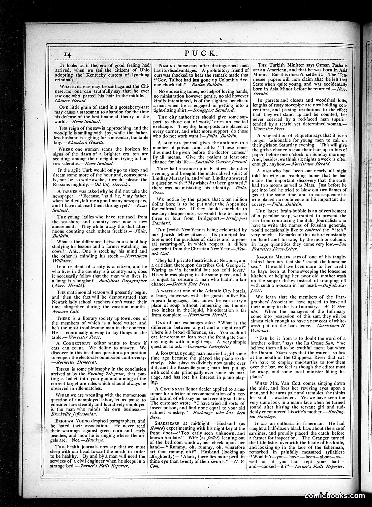 Puck — September 19, 1877 — page 14 of 16