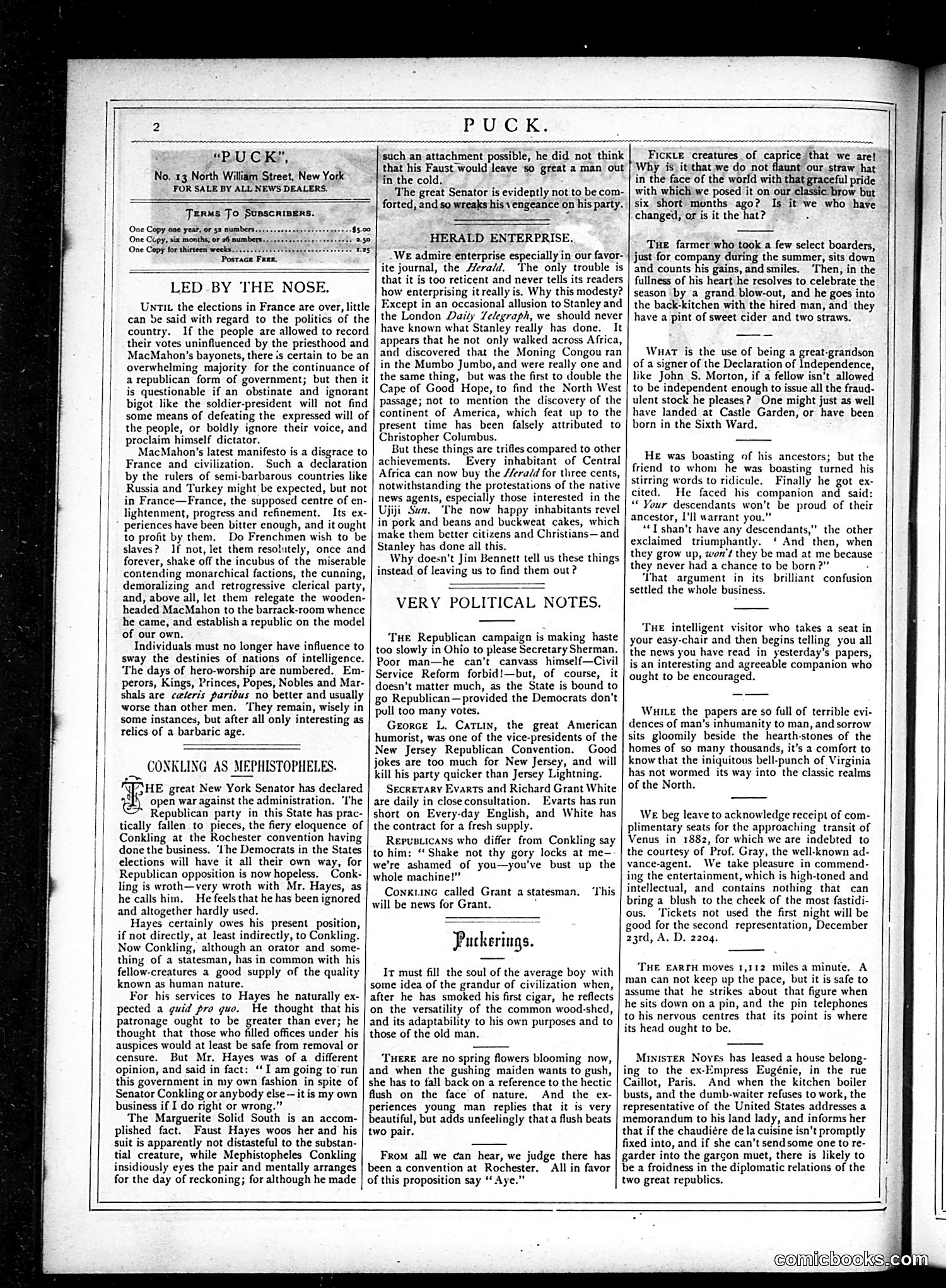 Puck — October 3, 1877 — page 2 of 16