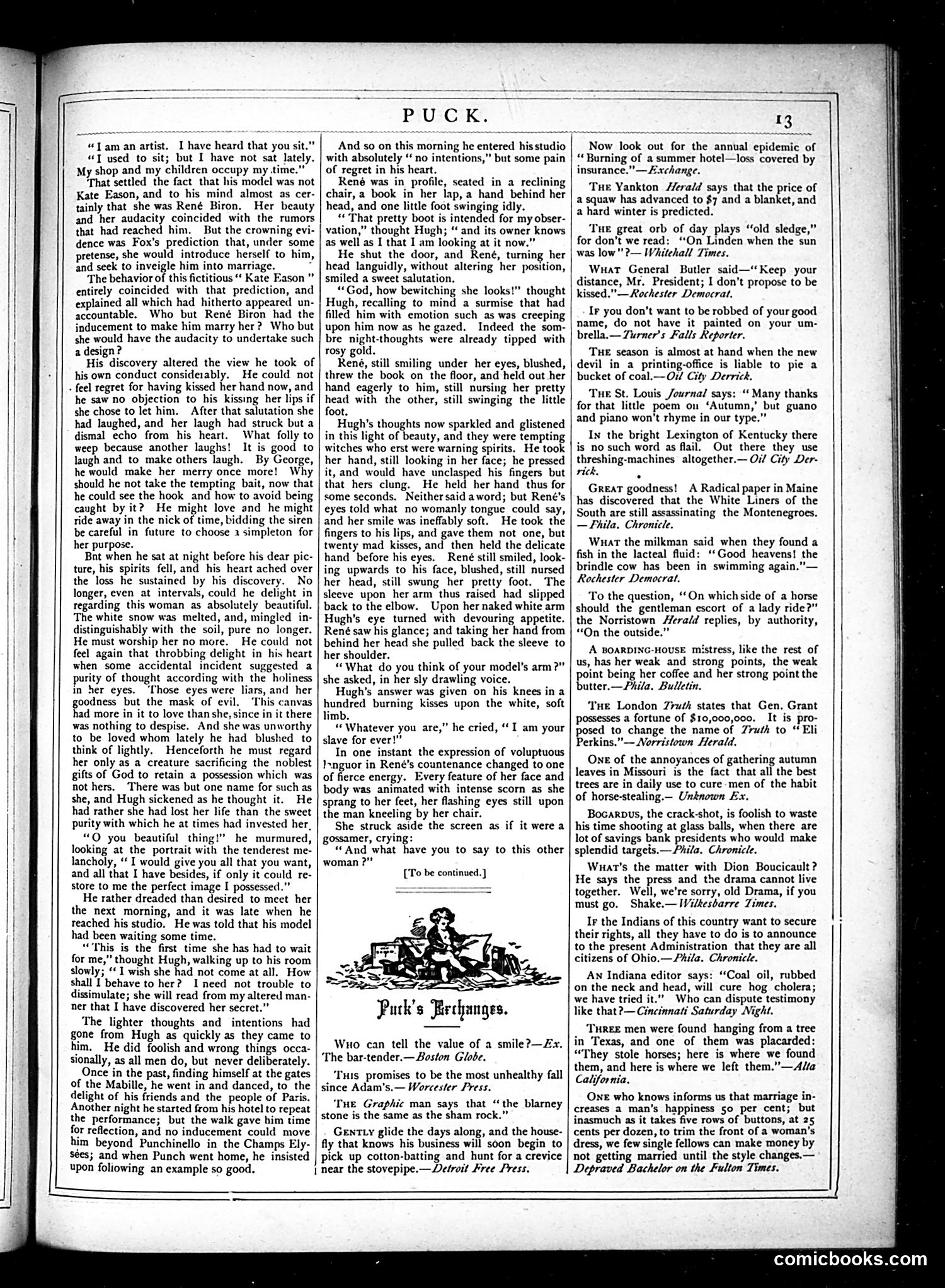 Puck — October 3, 1877 — page 13 of 16