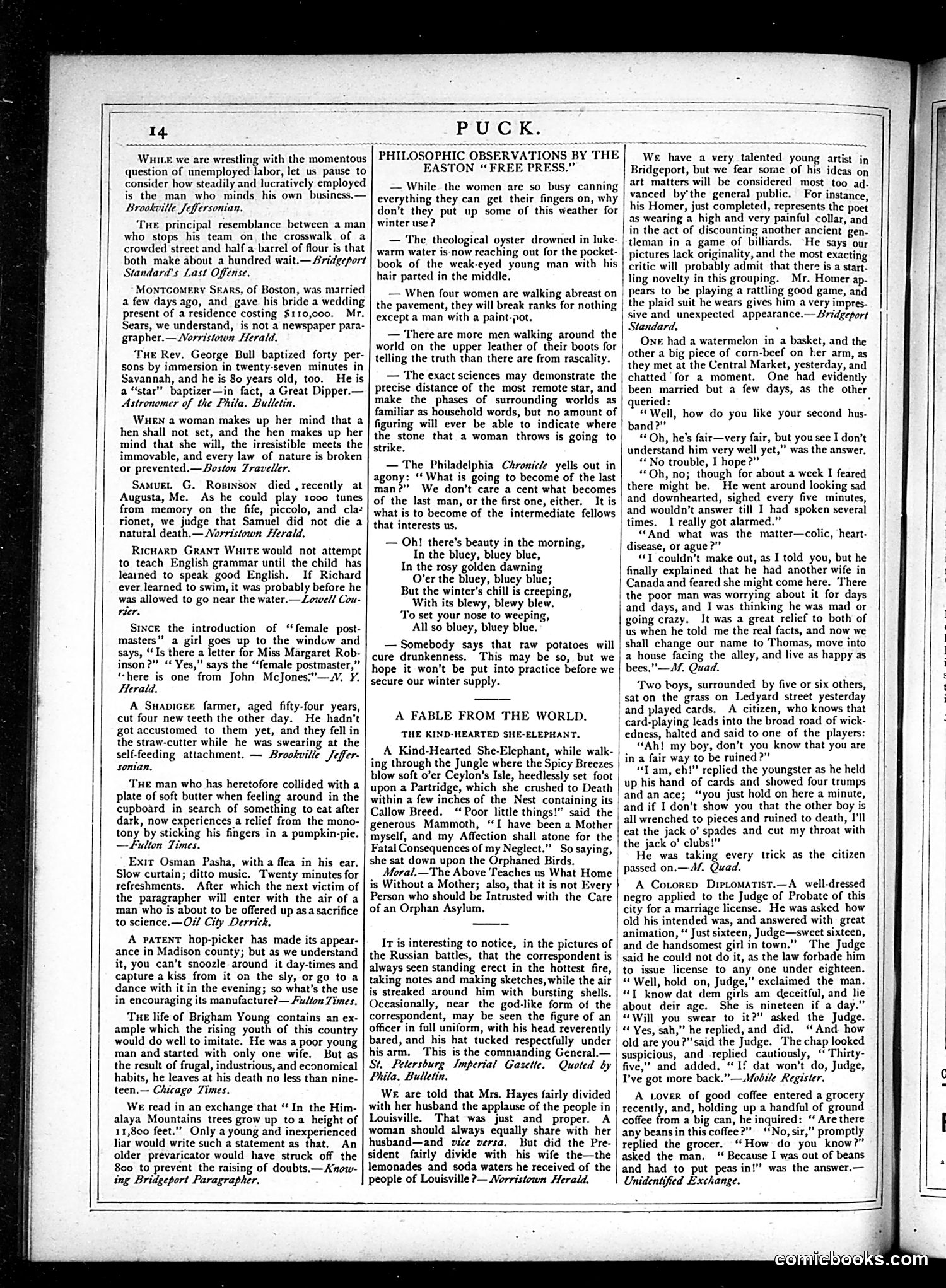 Puck — October 3, 1877 — page 14 of 16