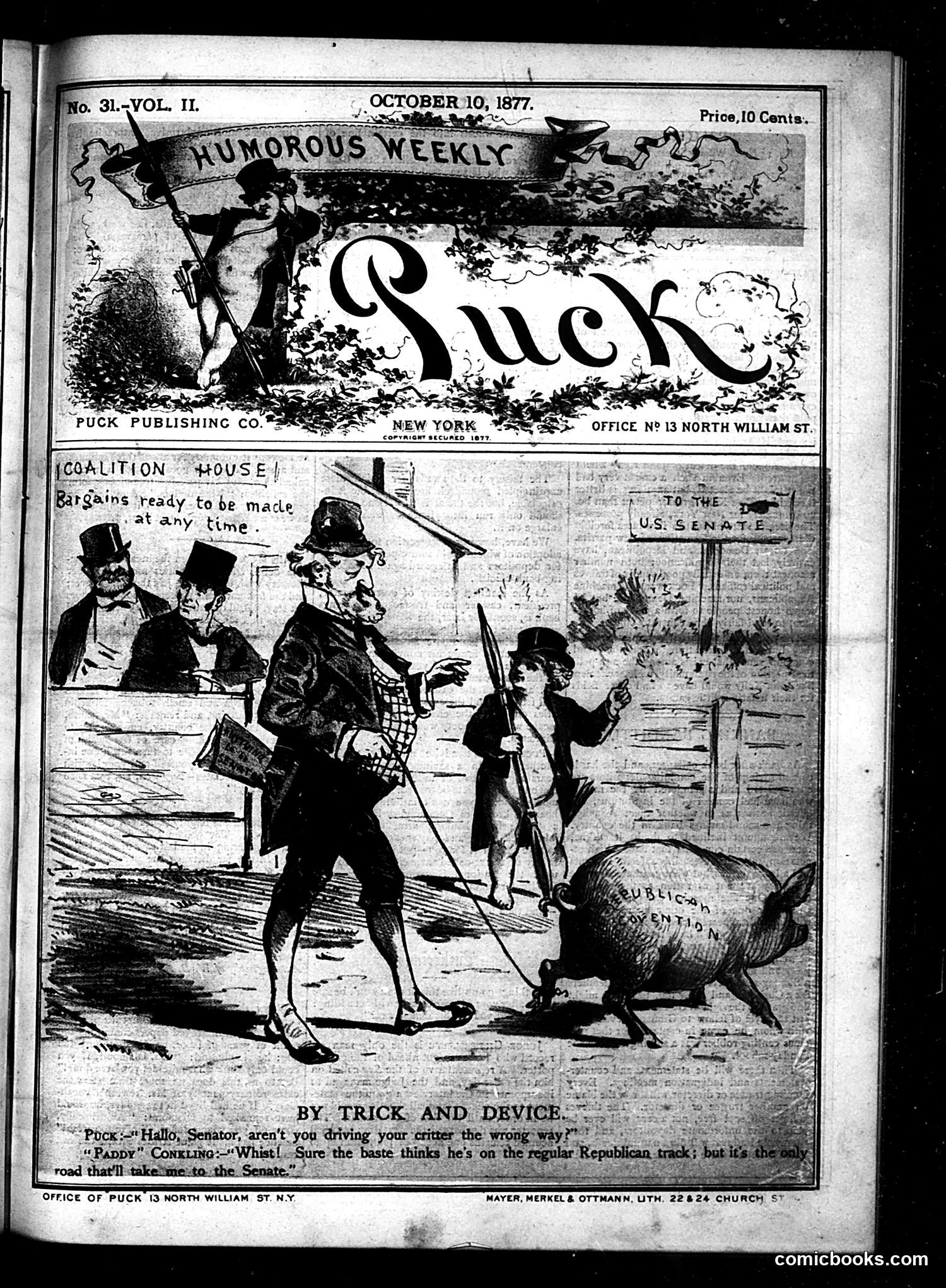 Puck — October 10, 1877