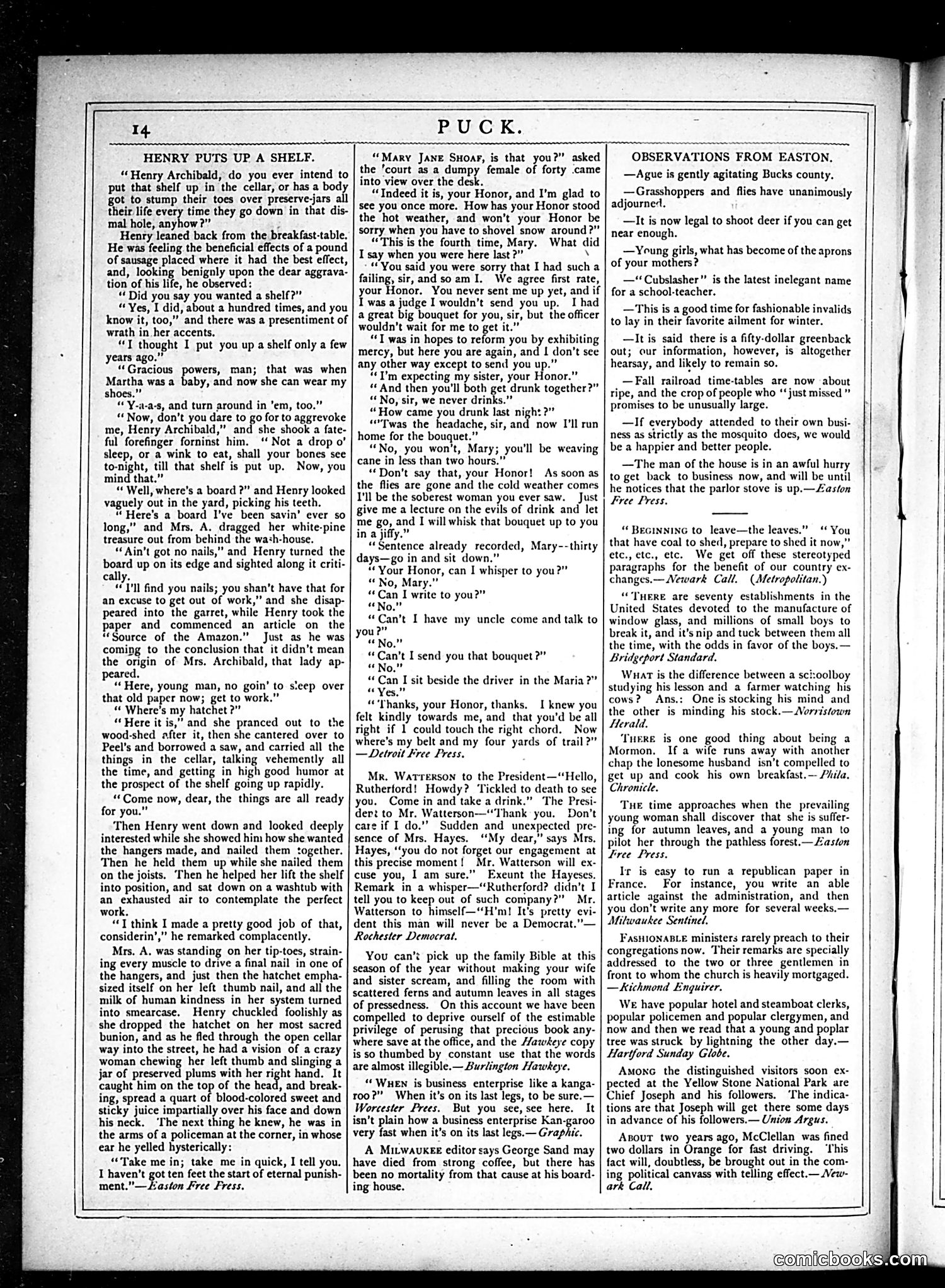 Puck — October 10, 1877 — page 14 of 16
