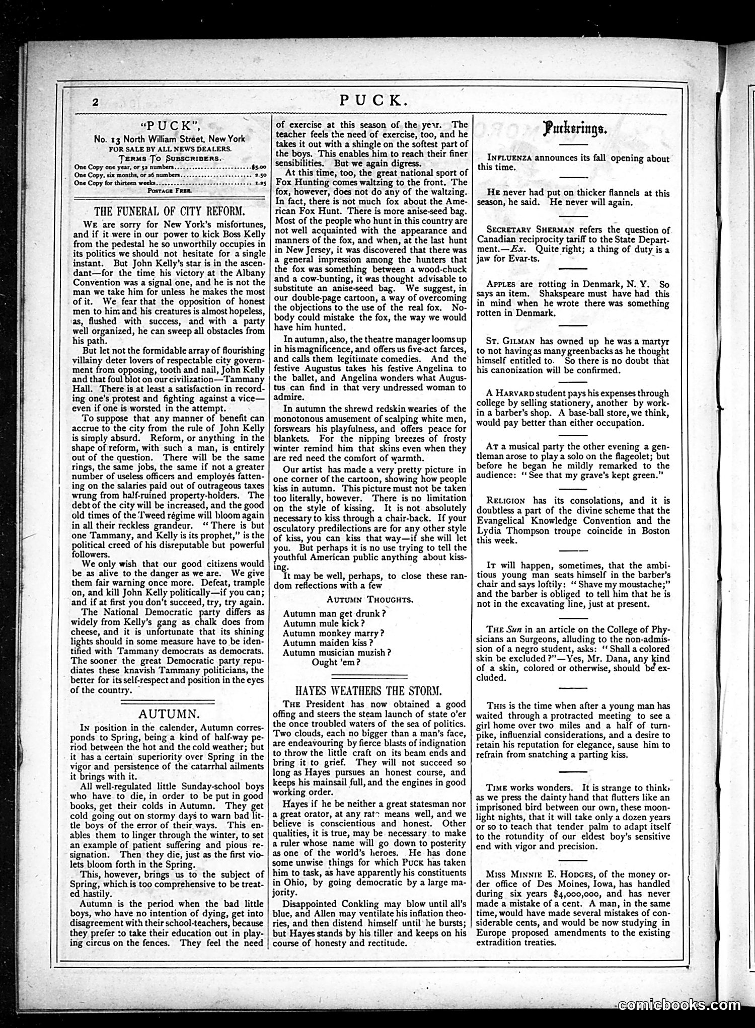 Puck — October 17, 1877 — page 2 of 16