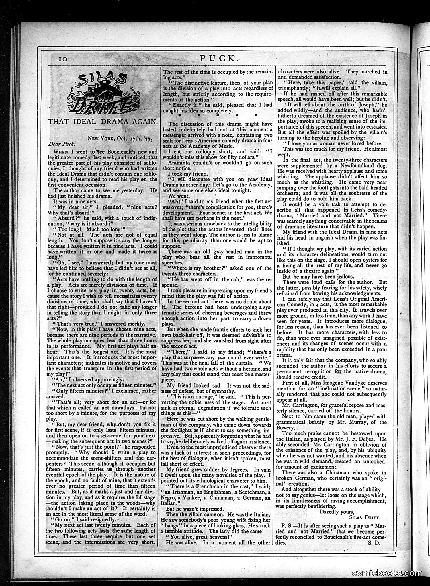 Puck — October 17, 1877 — page 10 of 16