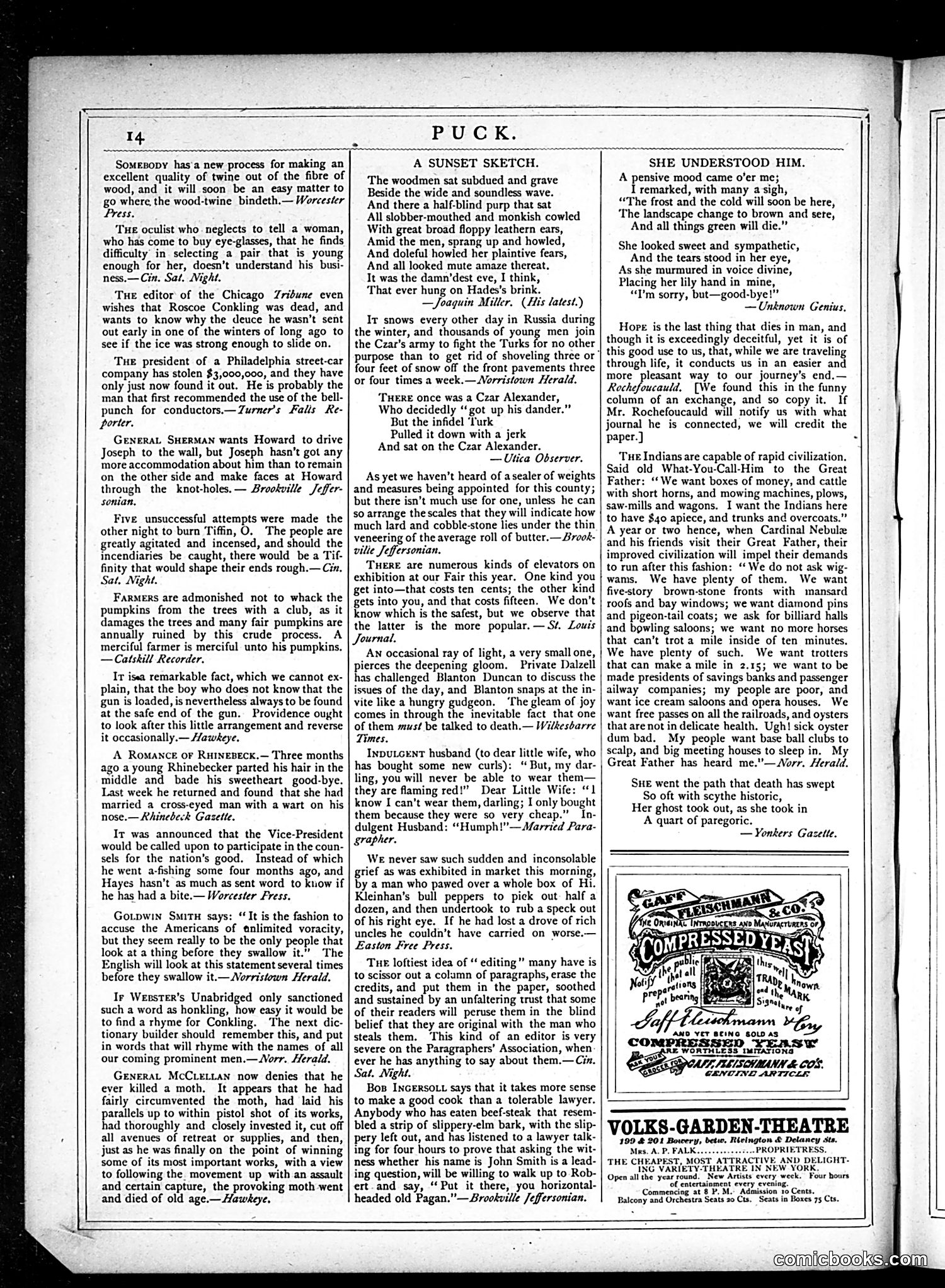 Puck — October 17, 1877 — page 14 of 16