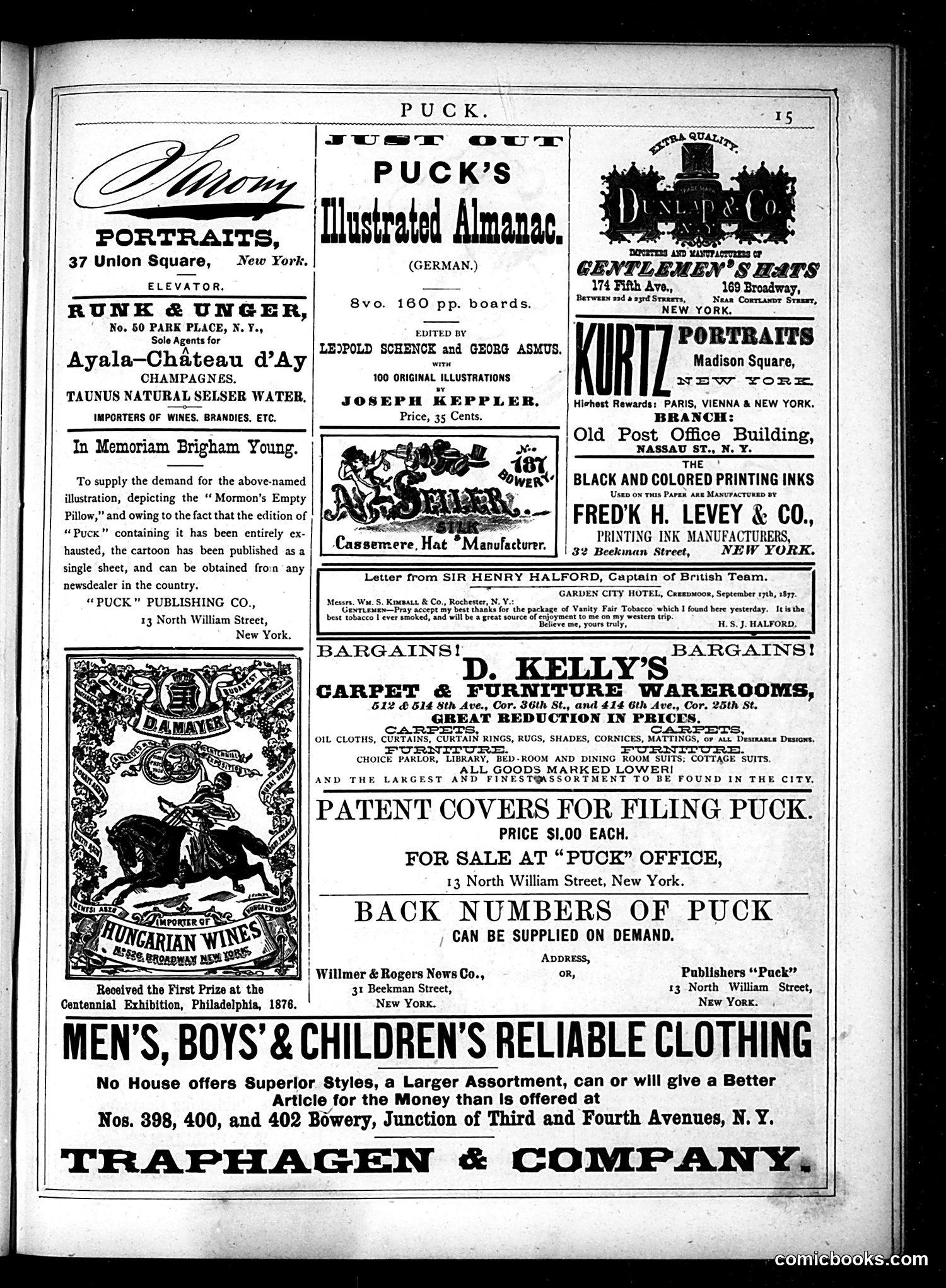 Puck — October 31, 1877 — page 15 of 16