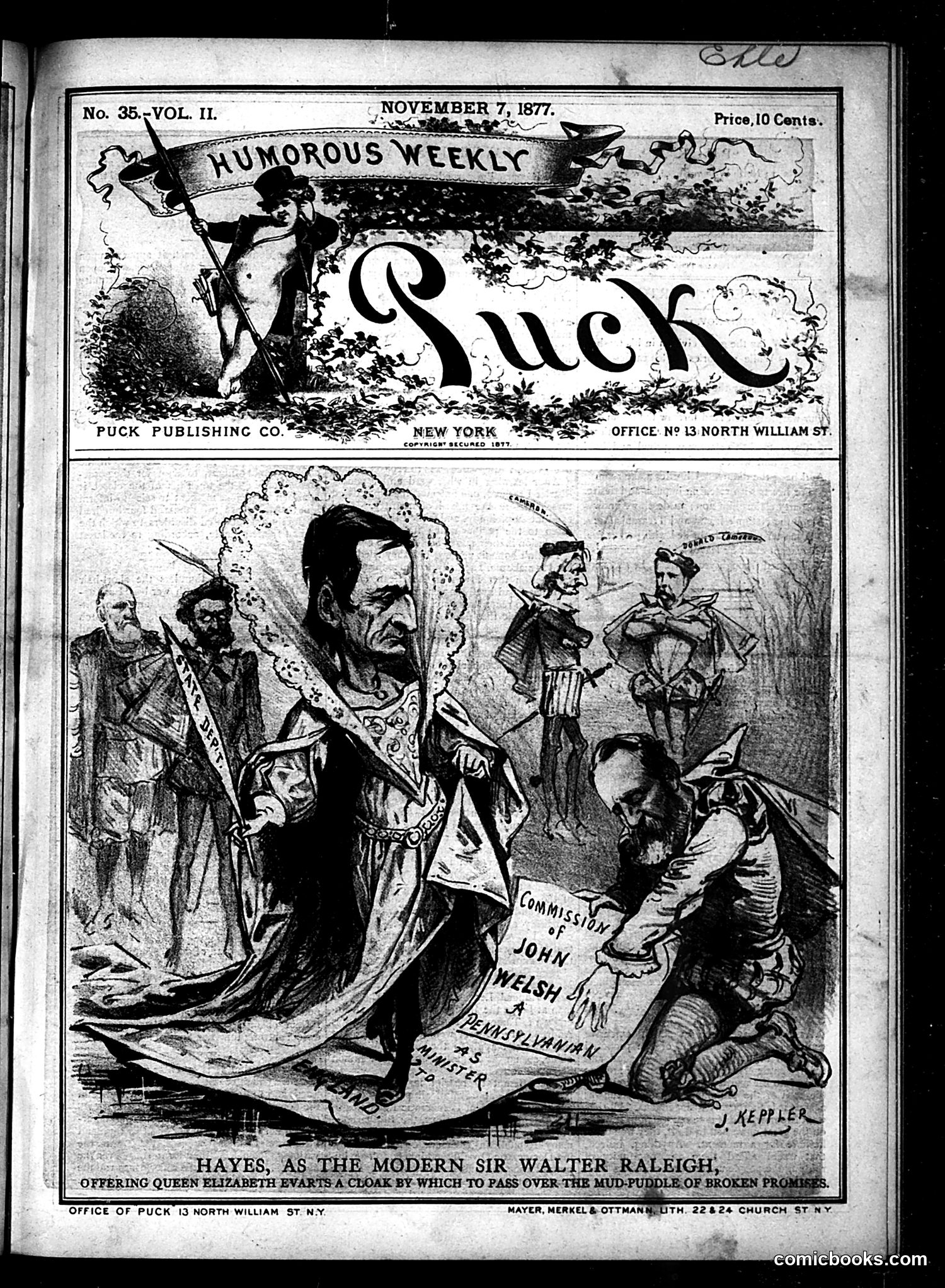 Puck — November 7, 1877