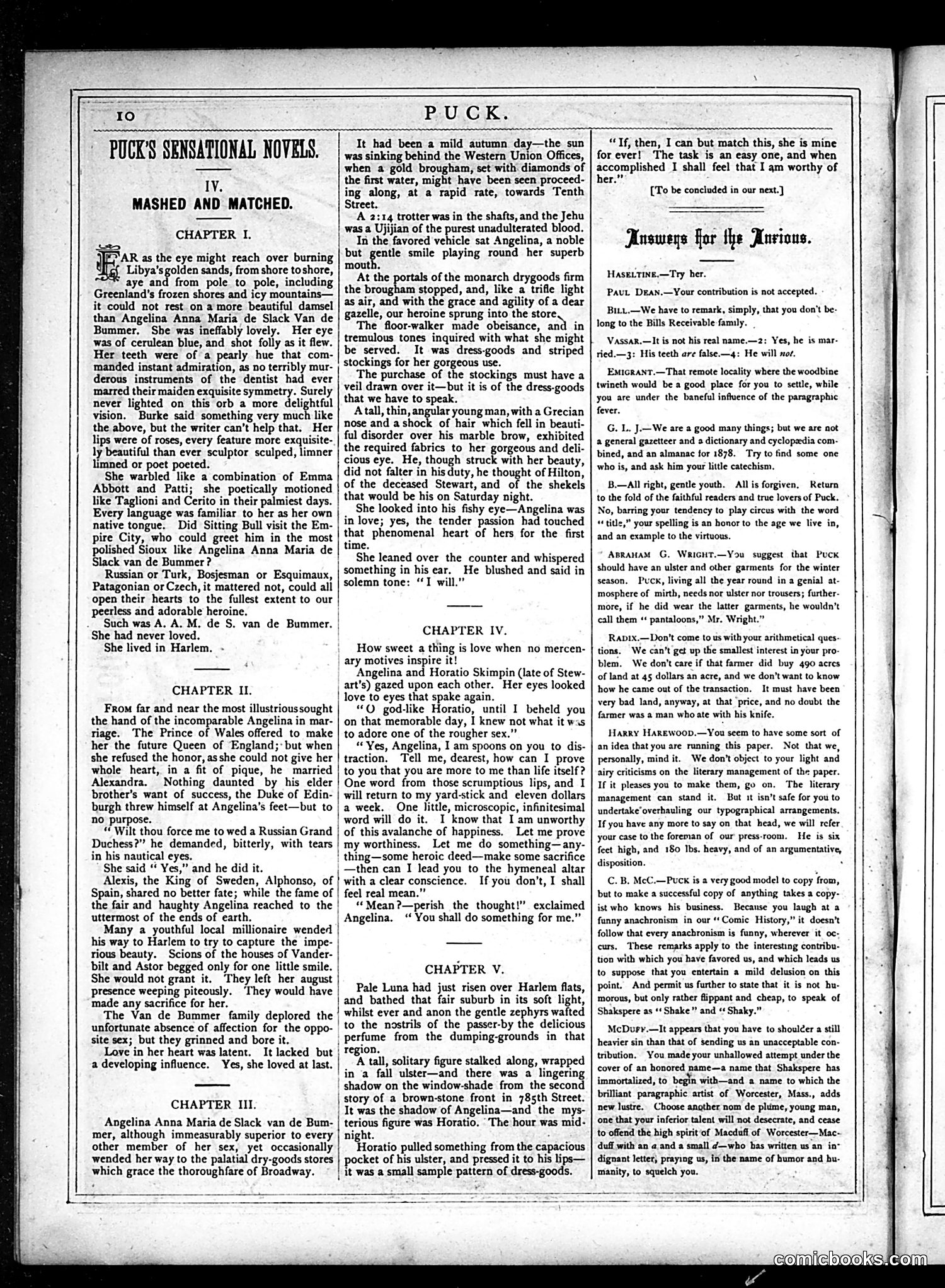Puck — November 7, 1877 — page 10 of 16