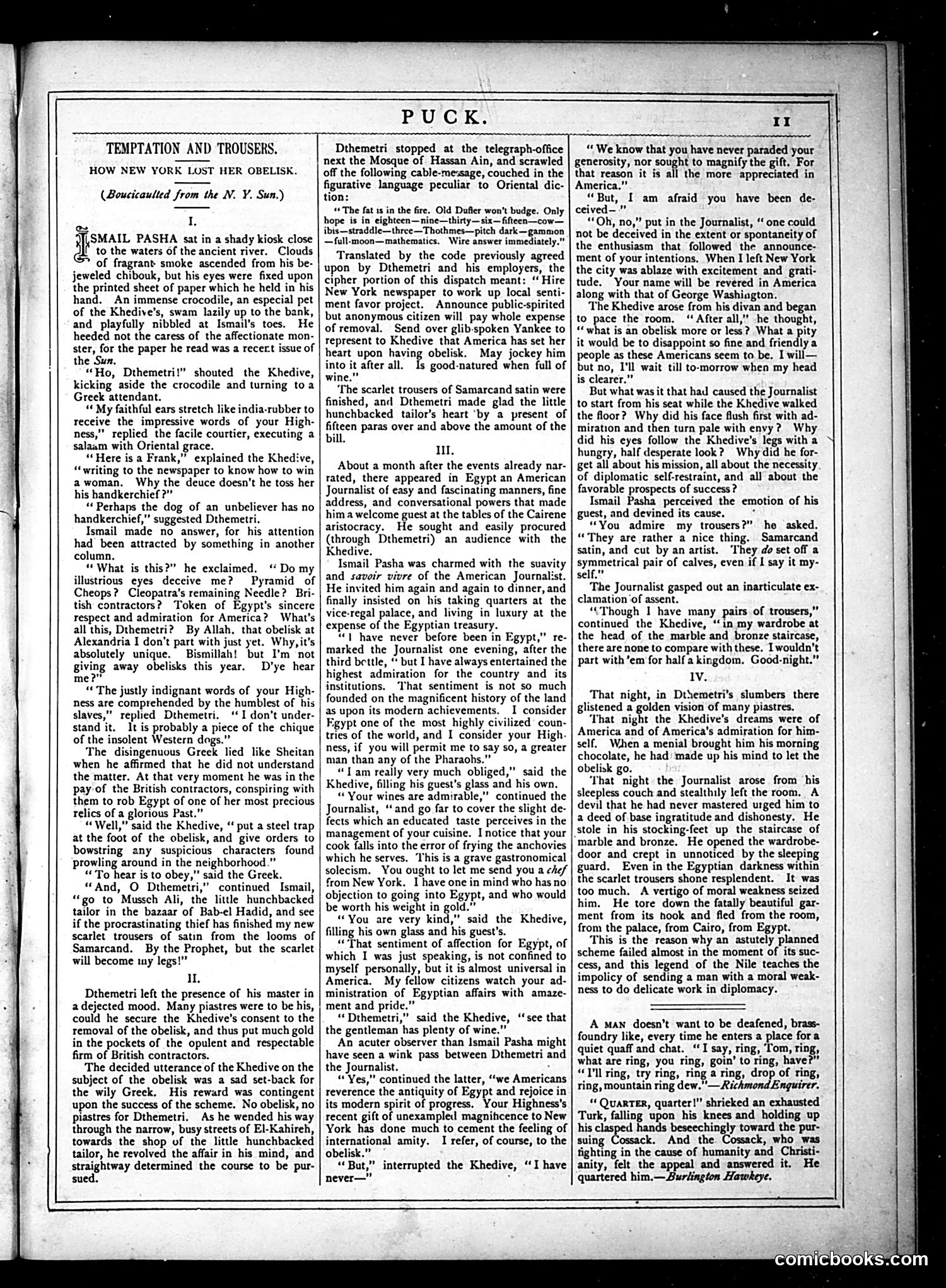 Puck — November 7, 1877 — page 11 of 16