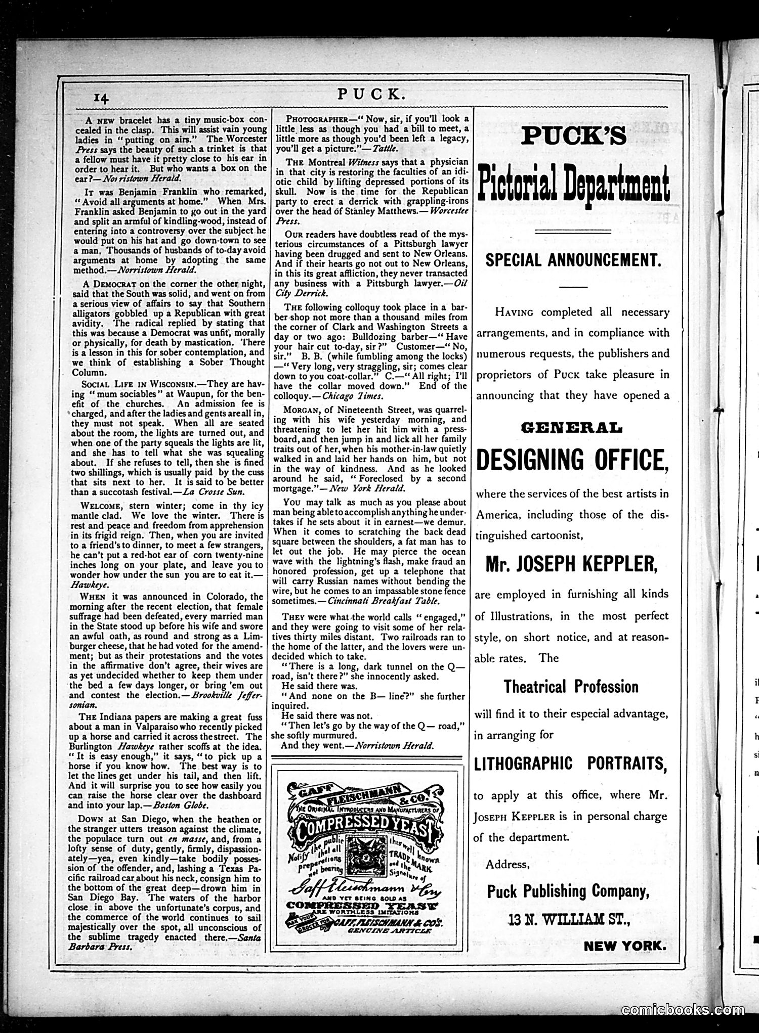 Puck — November 7, 1877 — page 14 of 16