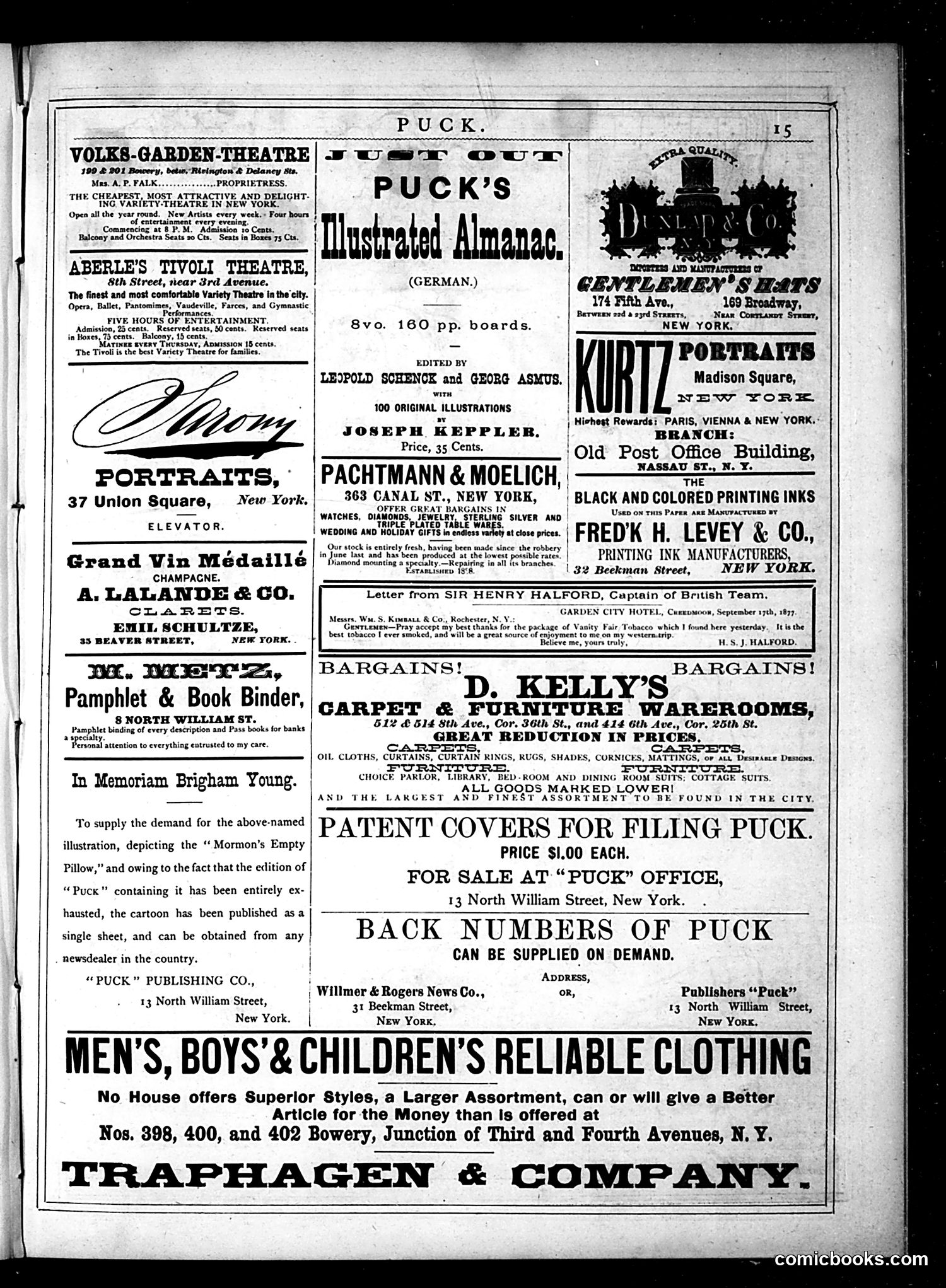 Puck — November 7, 1877 — page 15 of 16