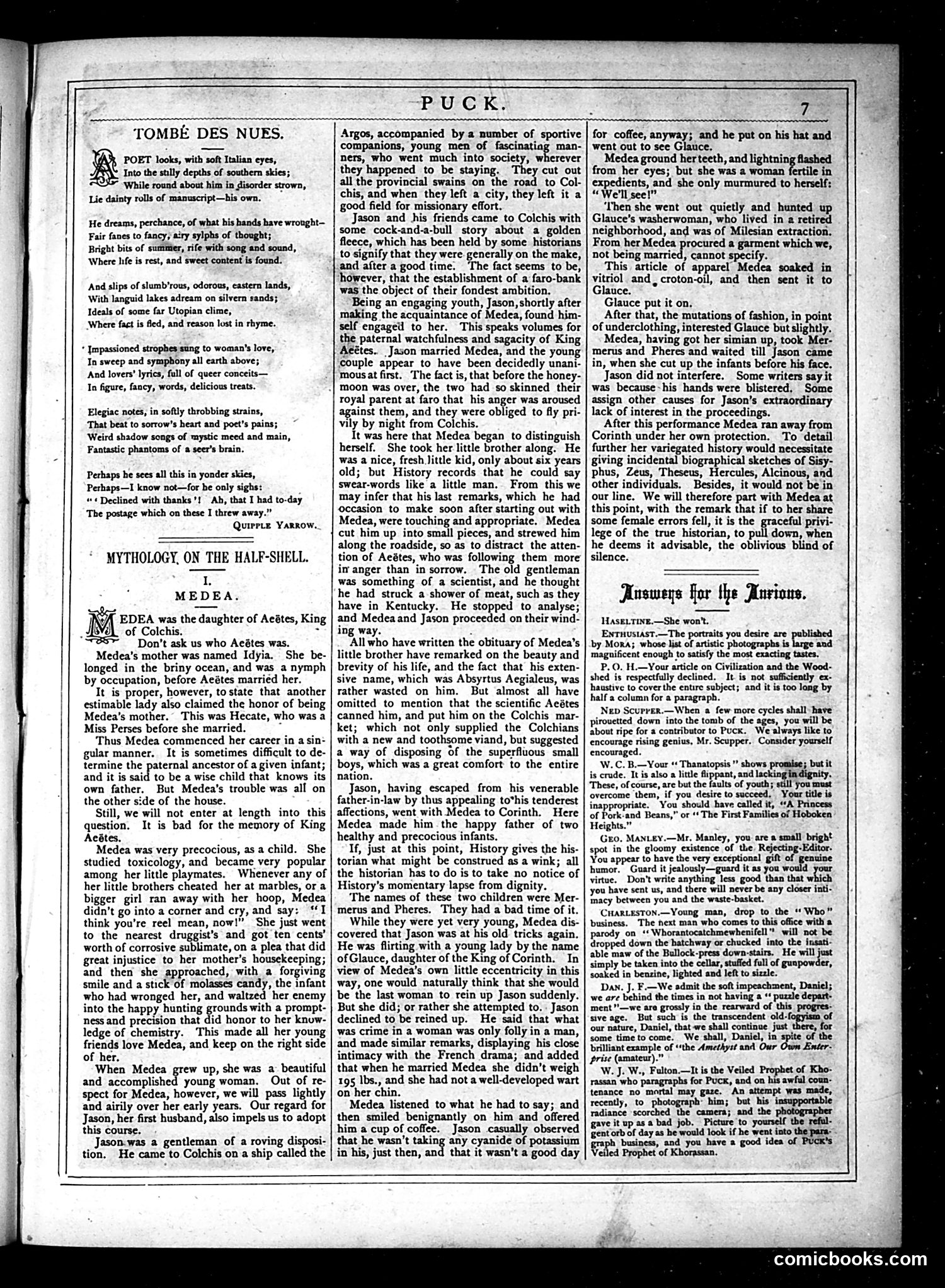 Puck — November 14, 1877 — page 7 of 16