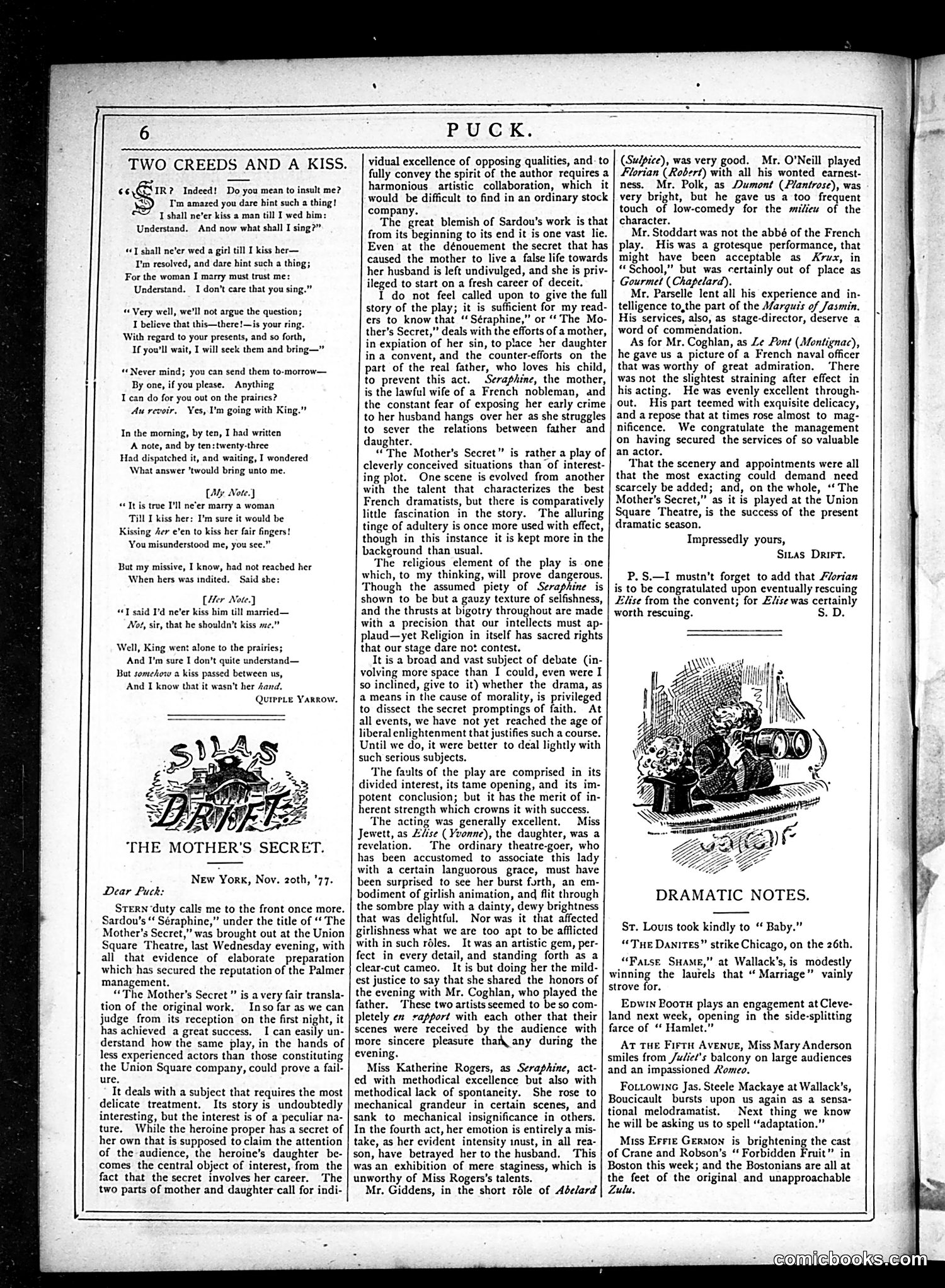 Puck — November 21, 1877 — page 6 of 16