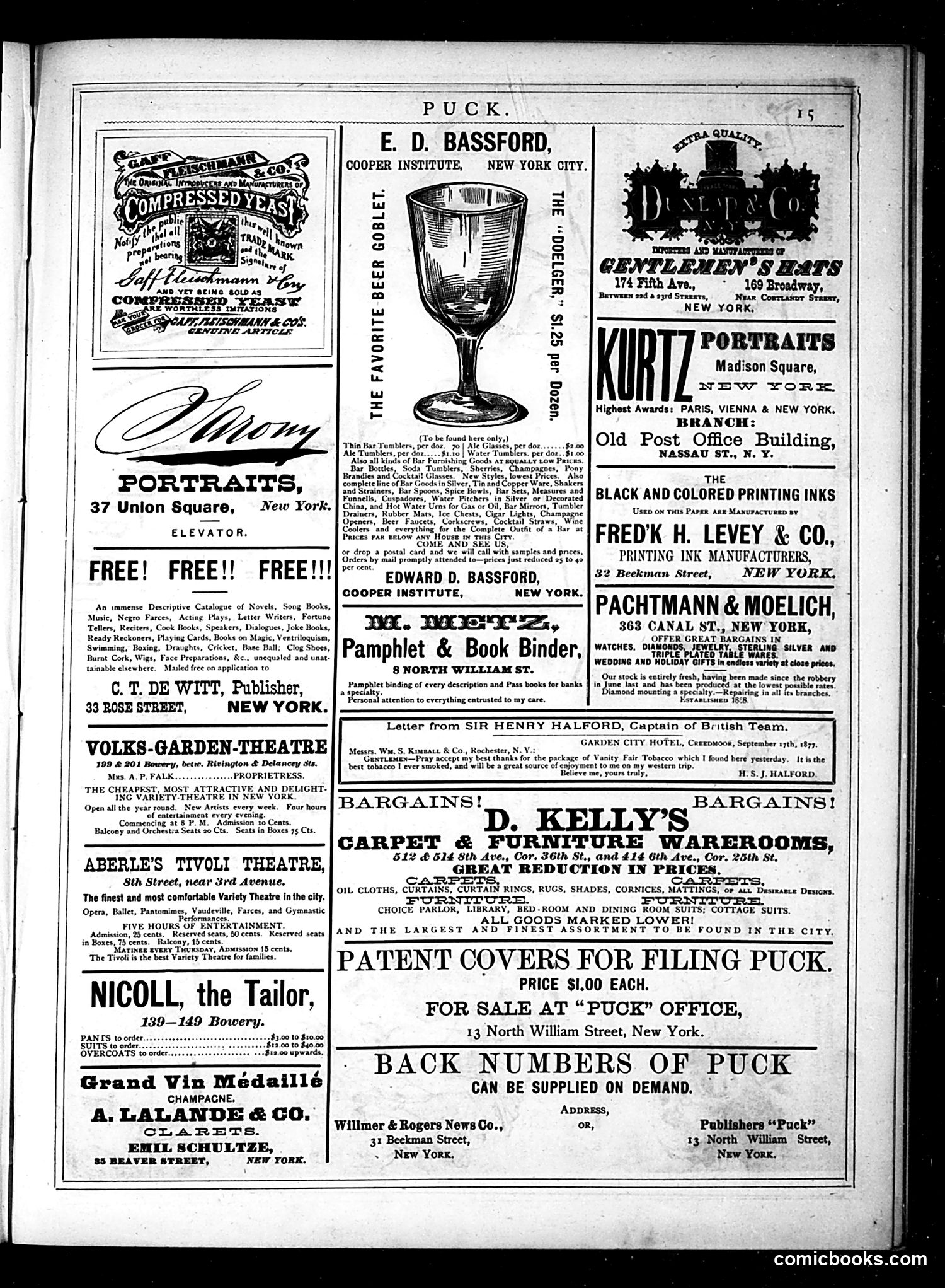 Puck — November 21, 1877 — page 15 of 16