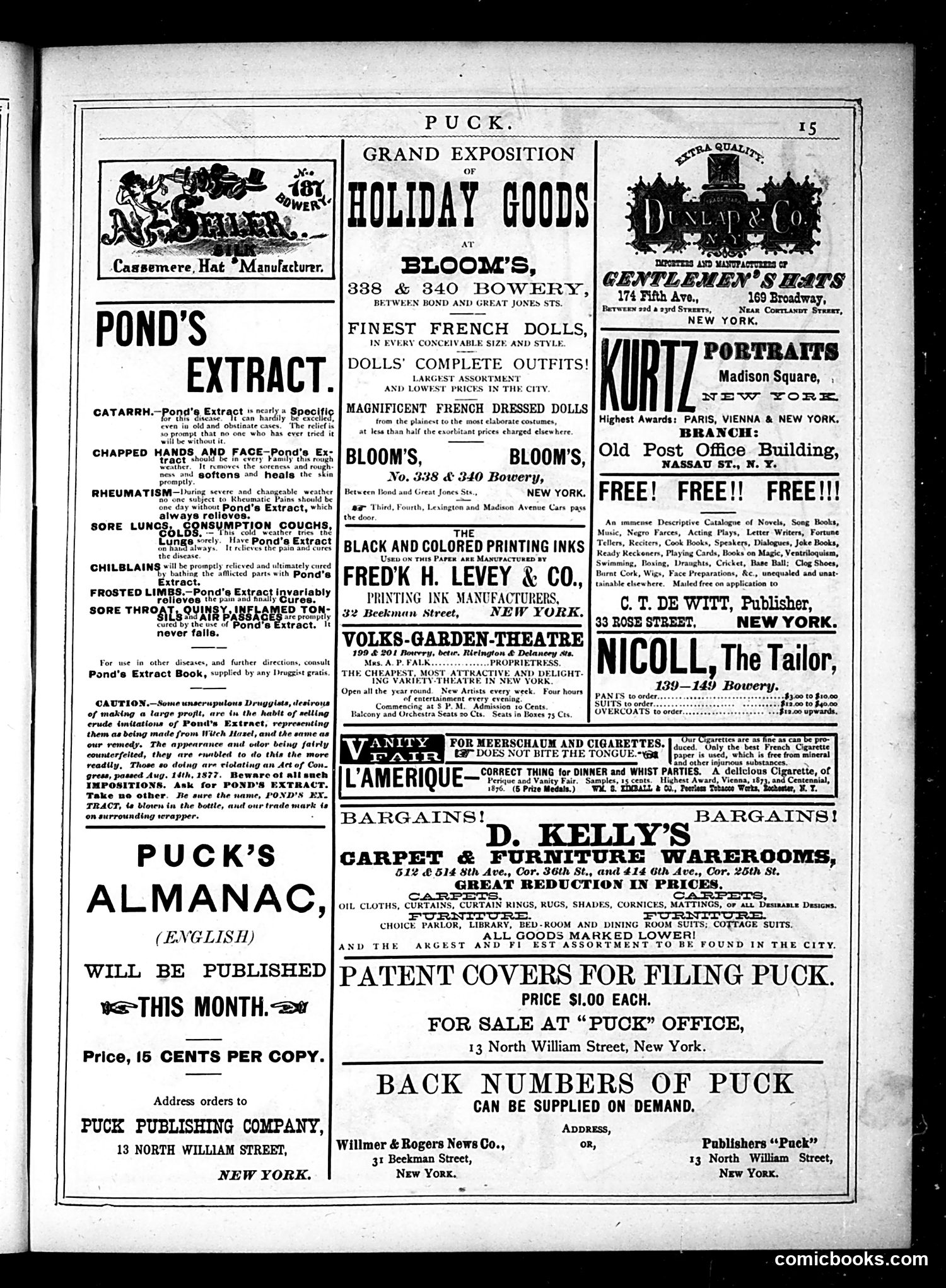 Puck — December 12, 1877 — page 15 of 16