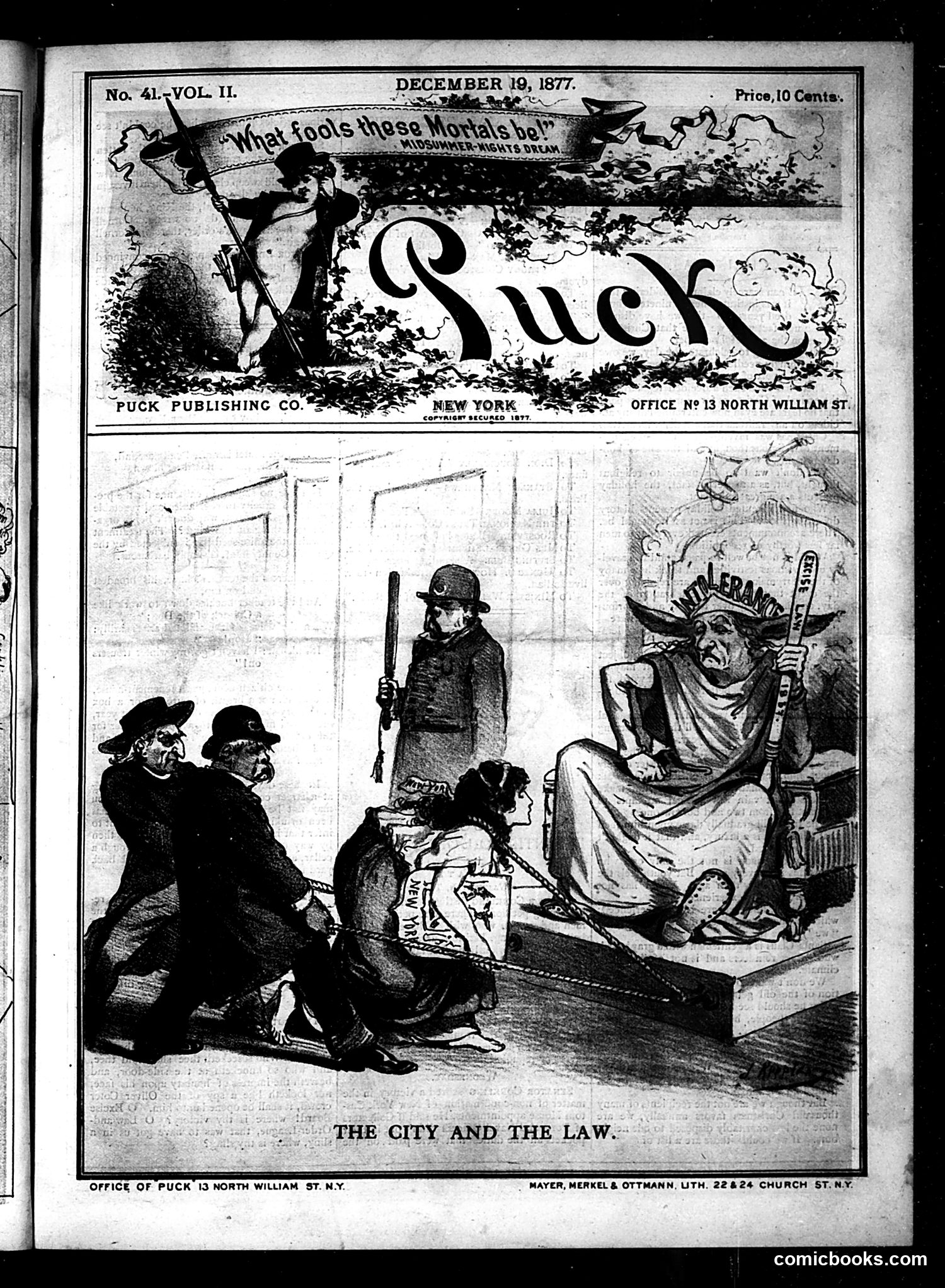 Puck — December 19, 1877