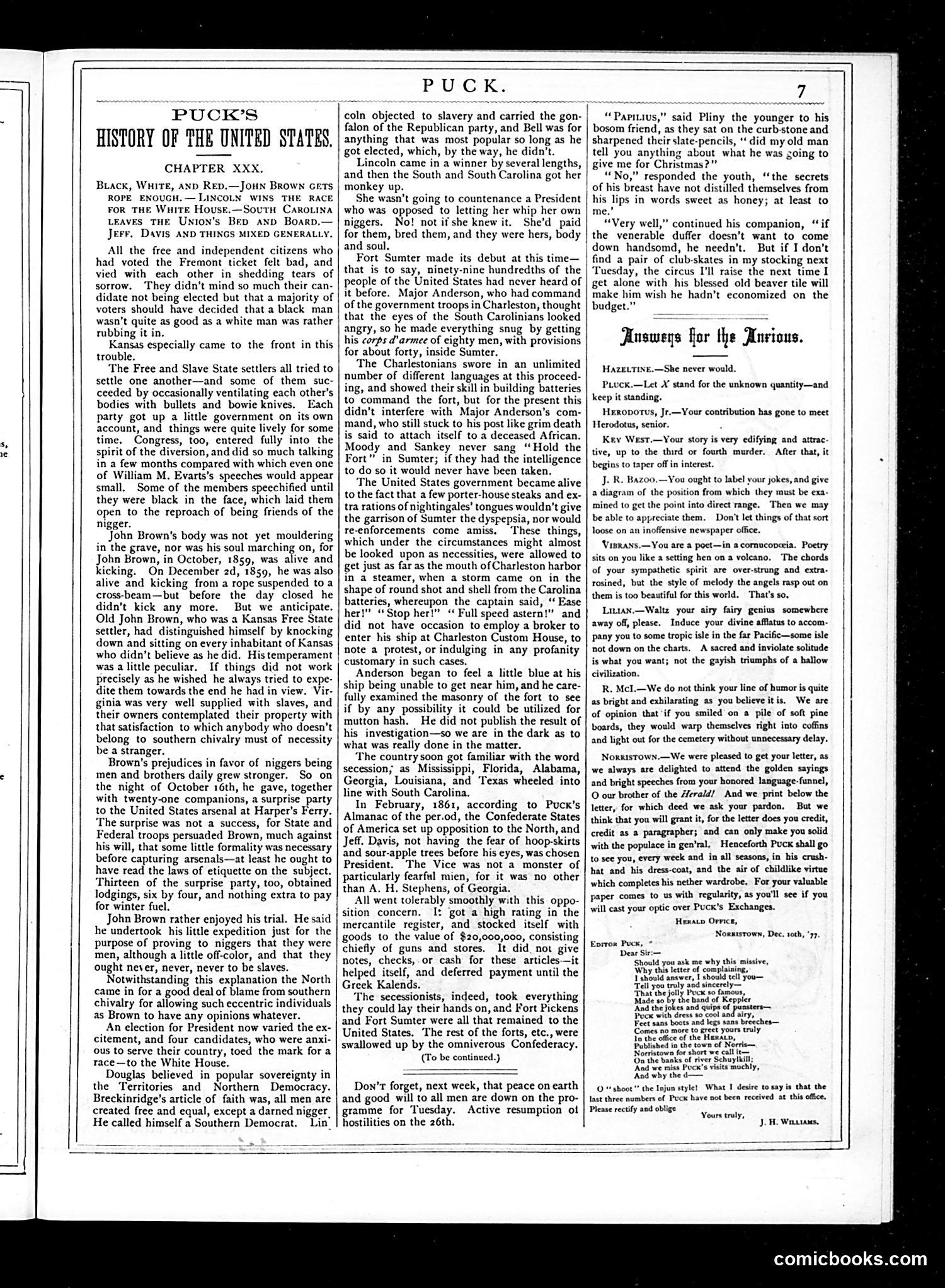 Puck — December 19, 1877 — page 7 of 20