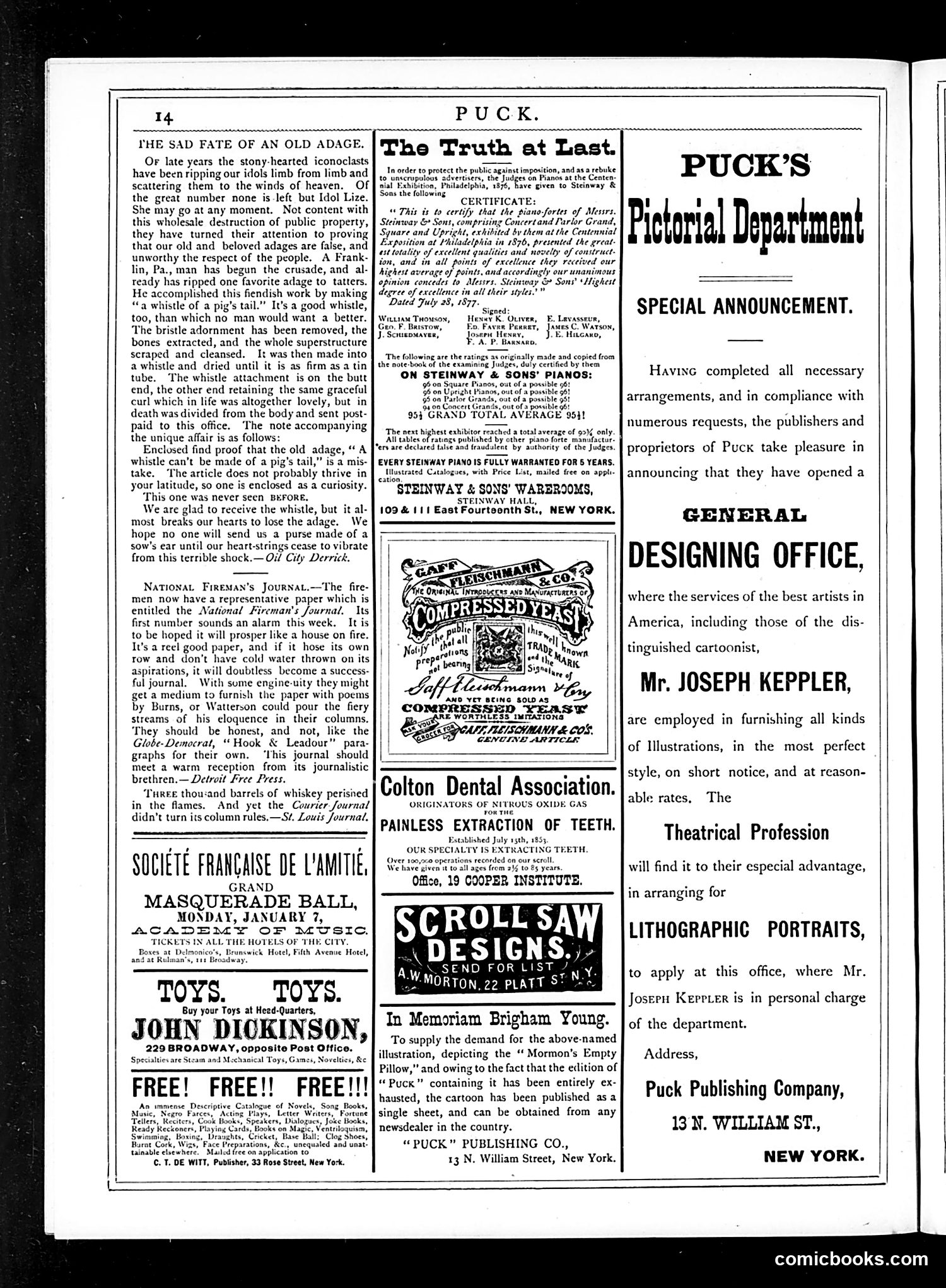 Puck — December 19, 1877 — page 14 of 20