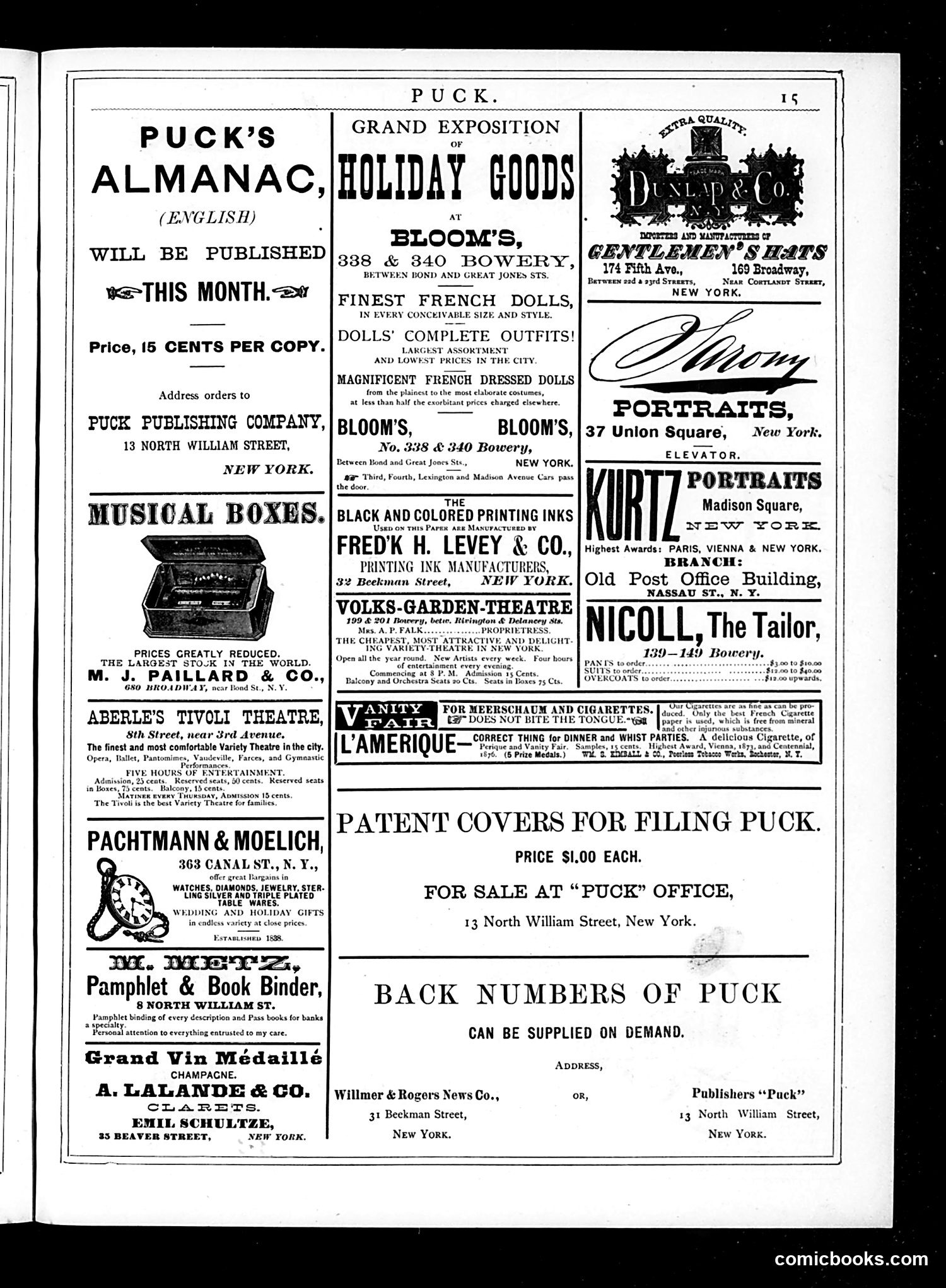 Puck — December 19, 1877 — page 15 of 20