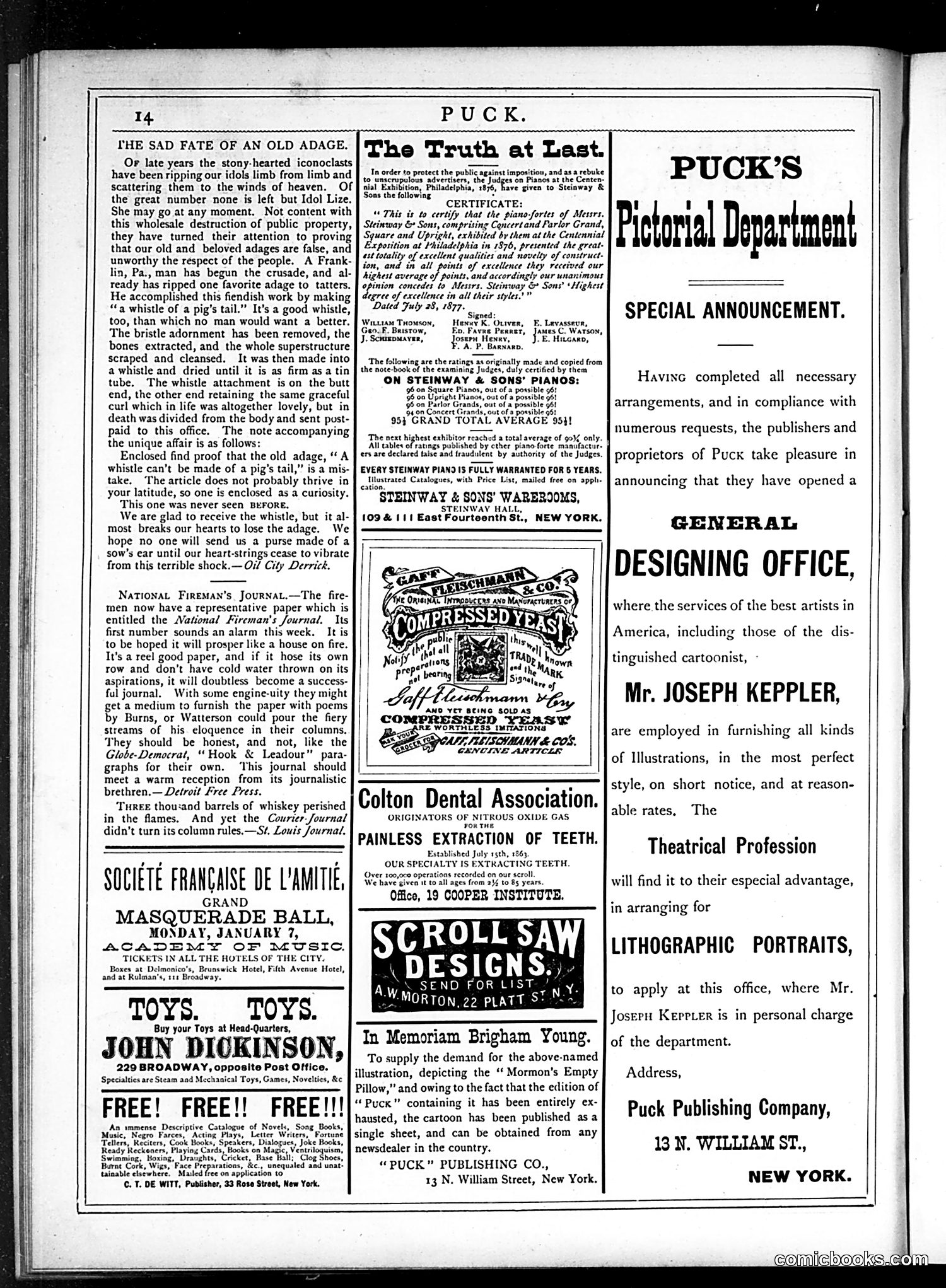Puck — December 19, 1877 — page 18 of 20