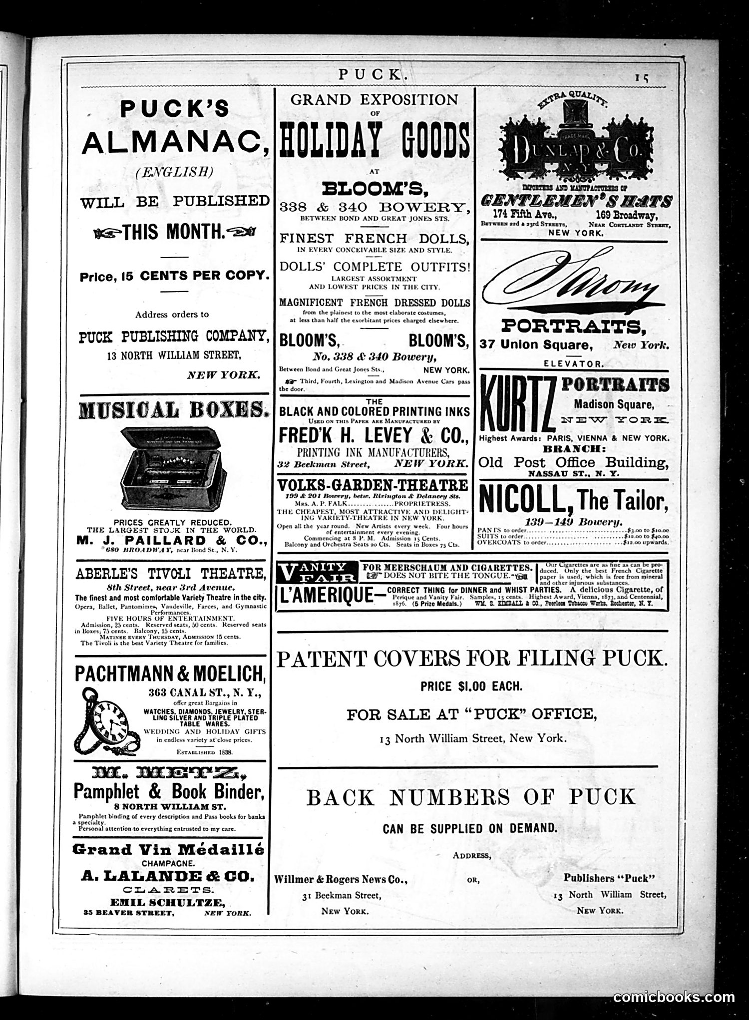 Puck — December 19, 1877 — page 19 of 20