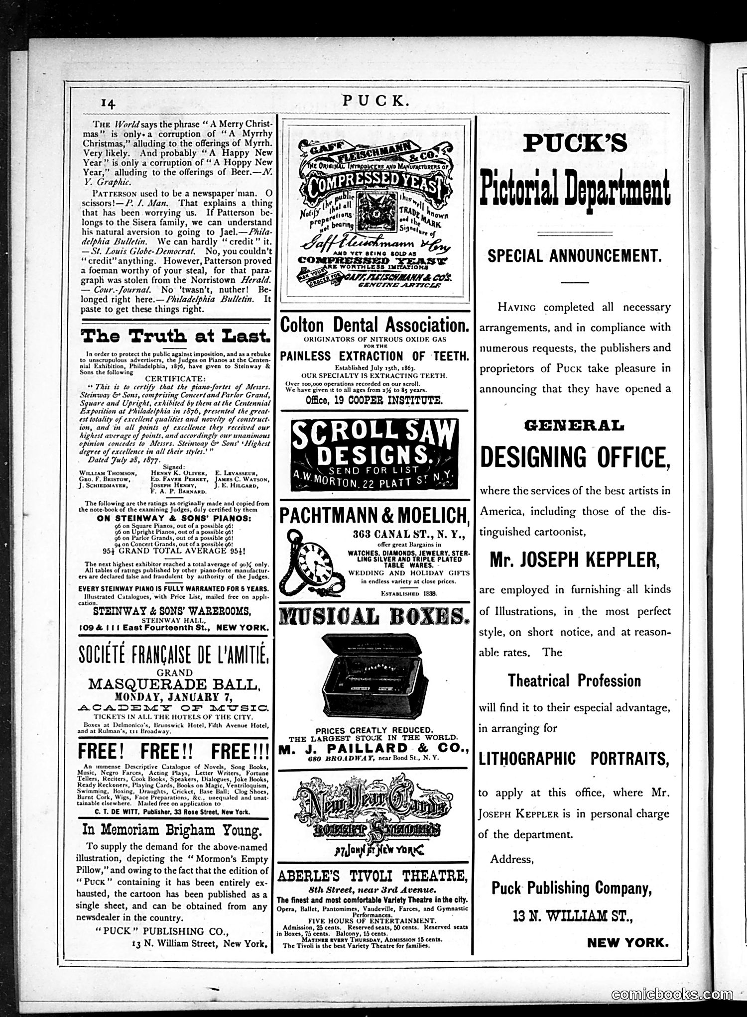 Puck — December 26, 1877 — page 14 of 16