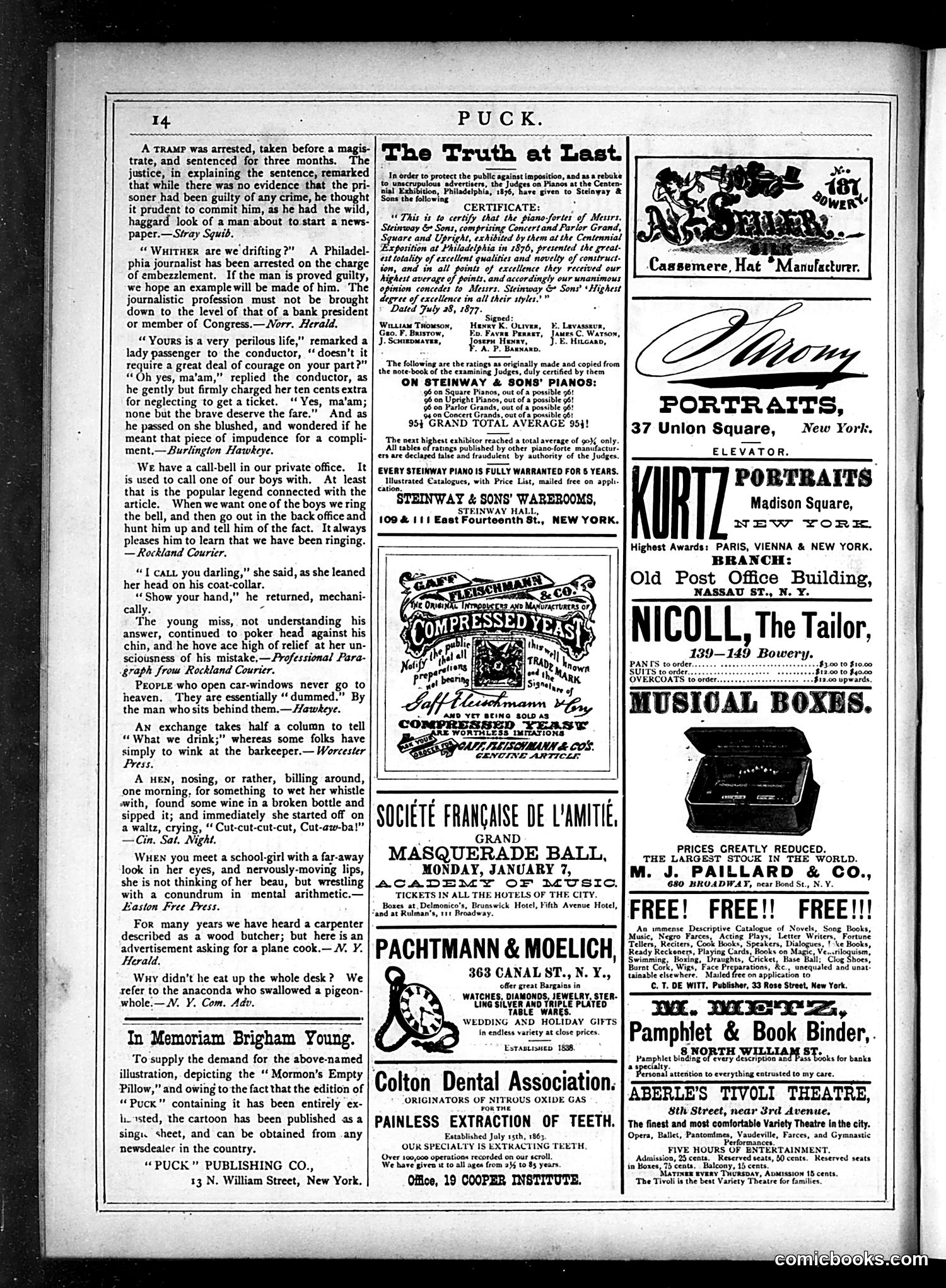 Puck — January 2, 1878 — page 14 of 16