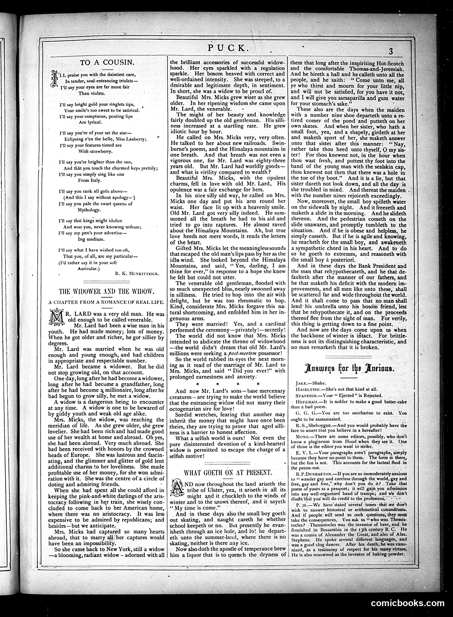 Puck — January 9, 1878 — page 3 of 16