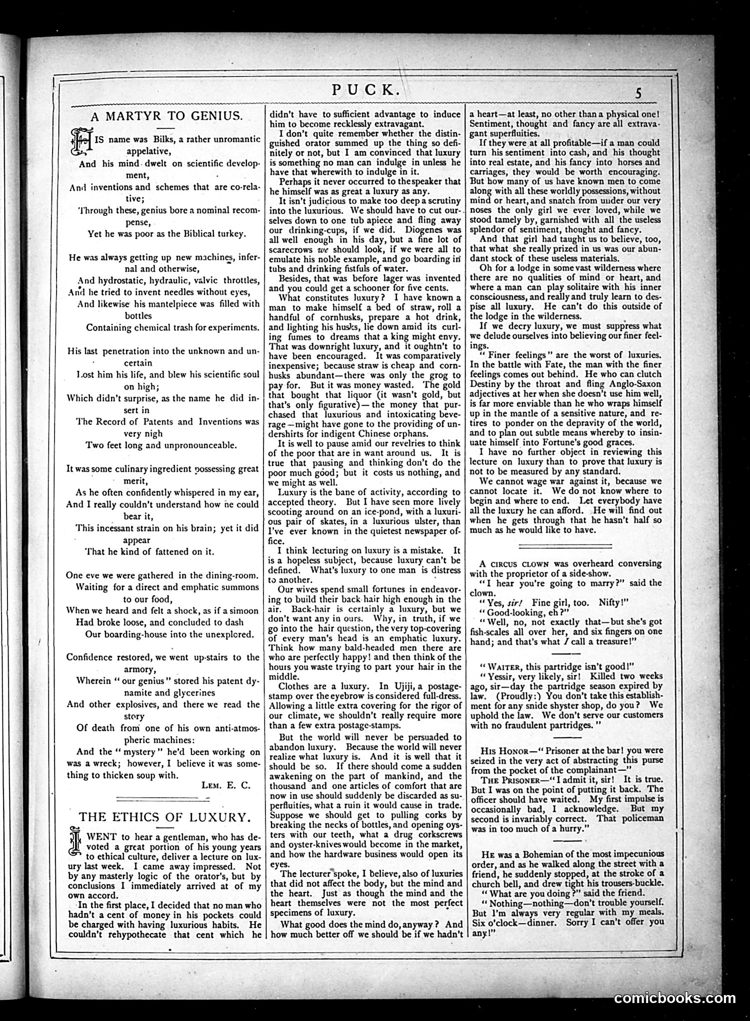 Puck — January 16, 1878 — page 5 of 16