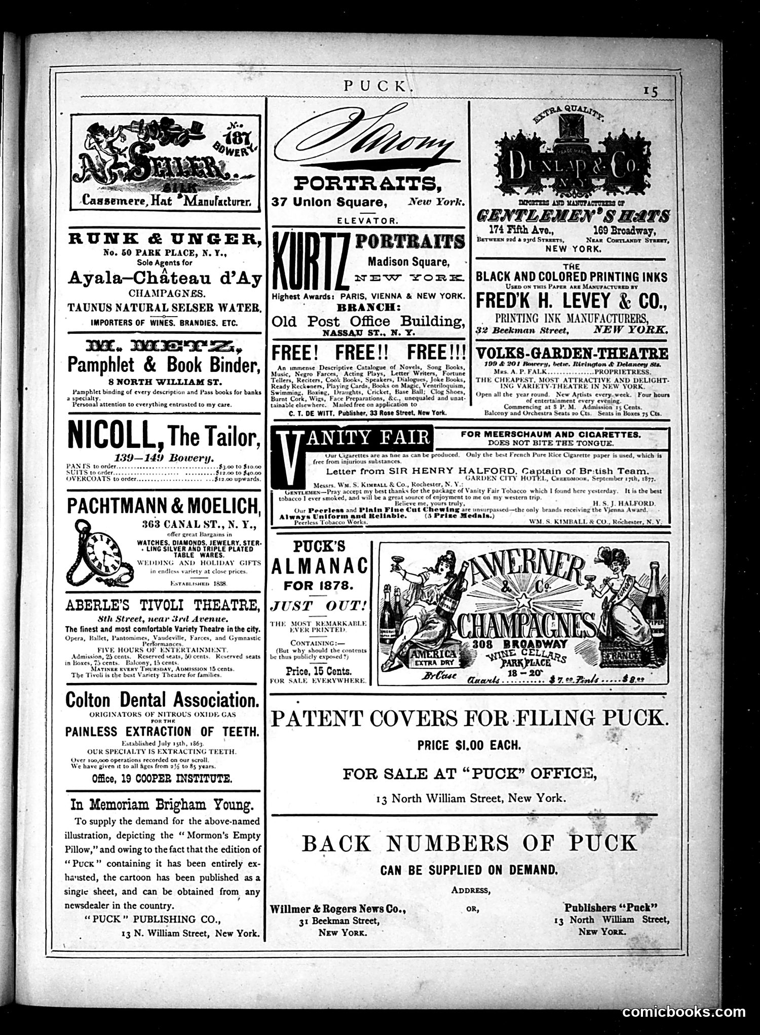 Puck — January 16, 1878 — page 15 of 16