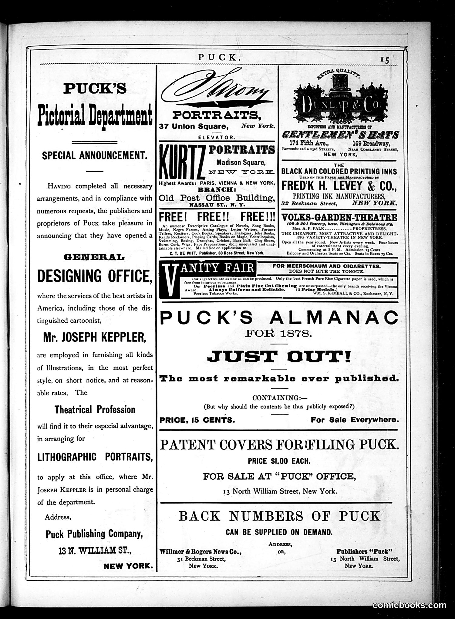 Puck — January 23, 1878 — page 15 of 16