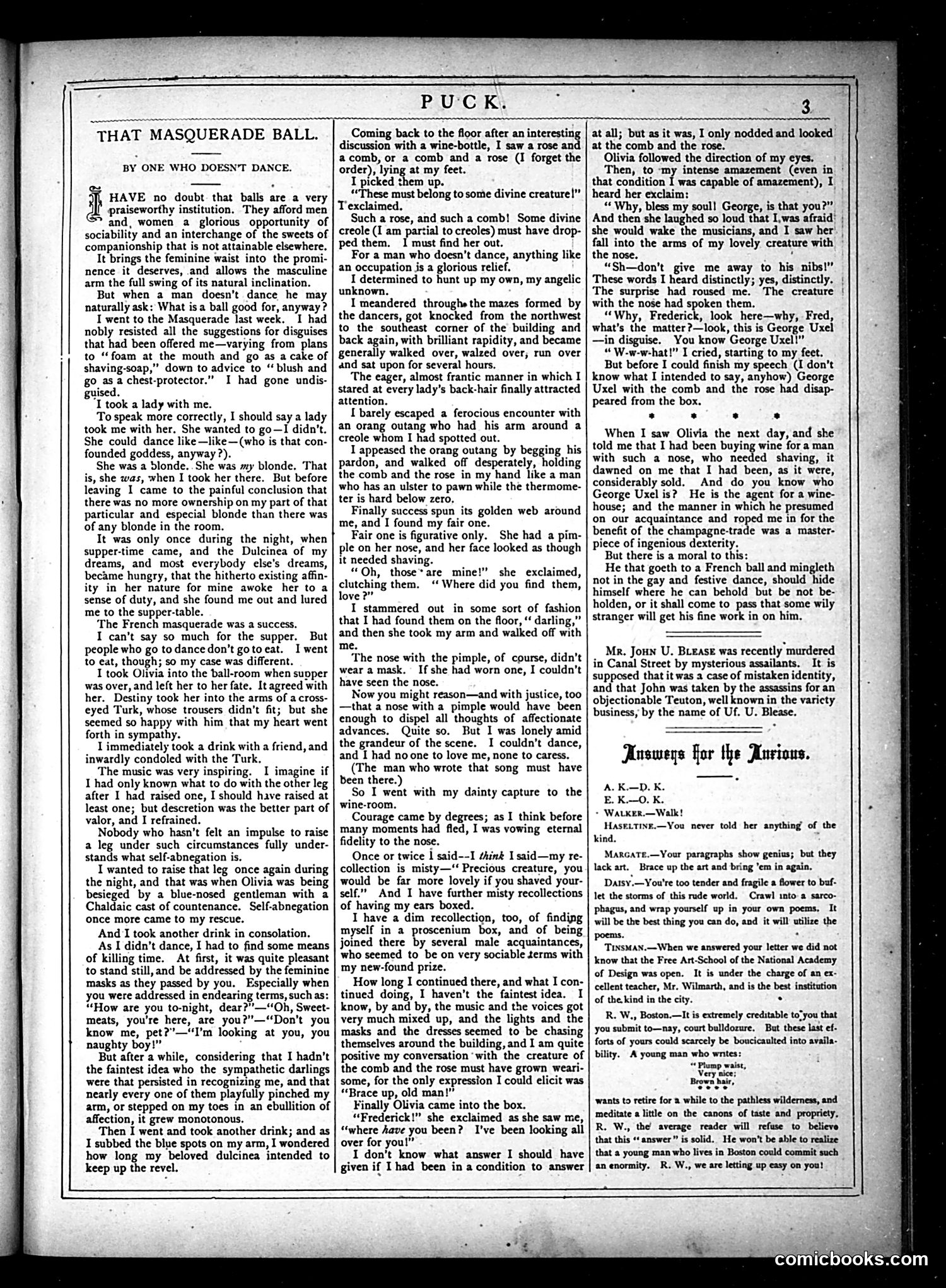 Puck — January 30, 1878 — page 3 of 16