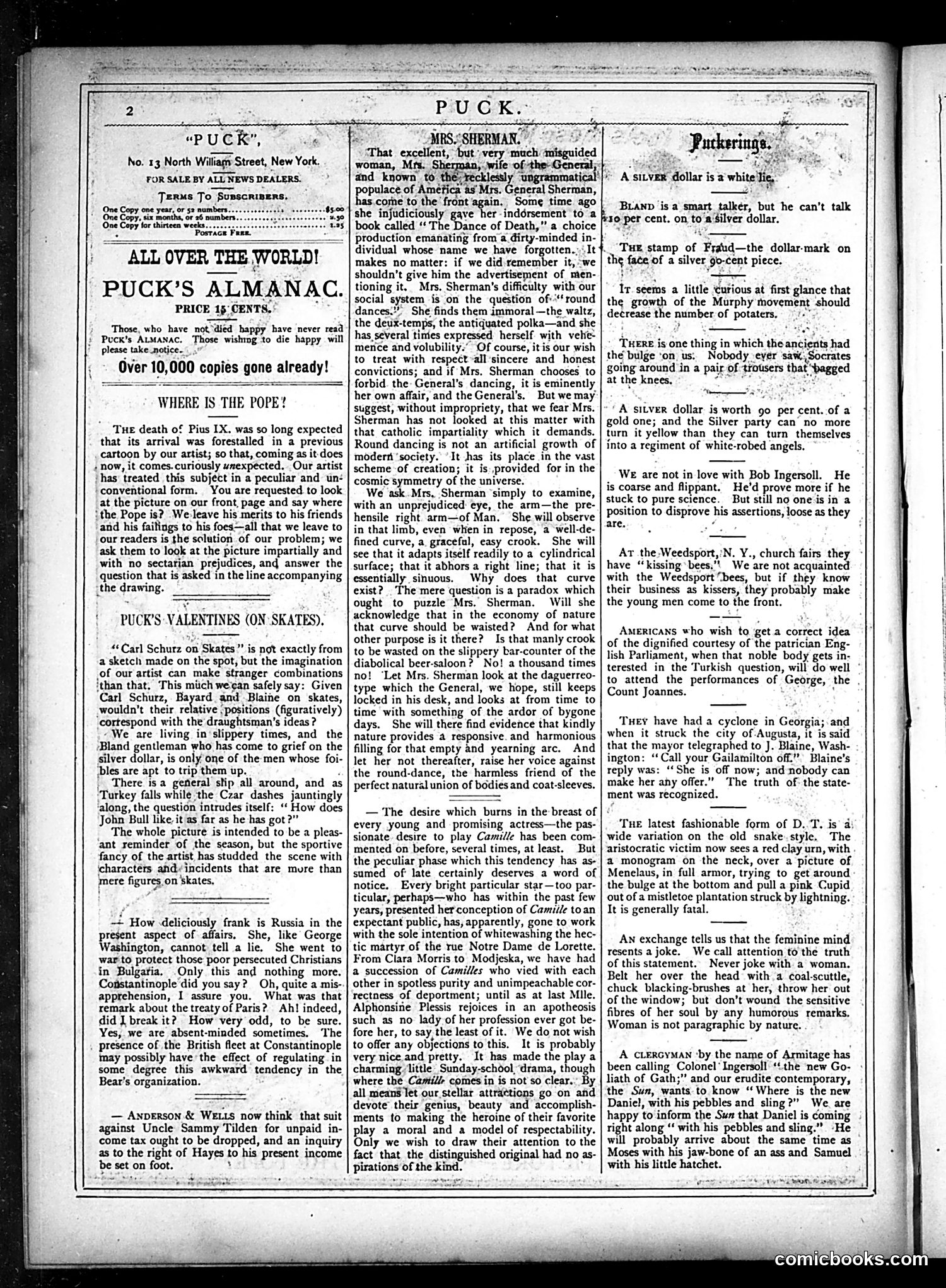 Puck — February 13, 1878 — page 2 of 16