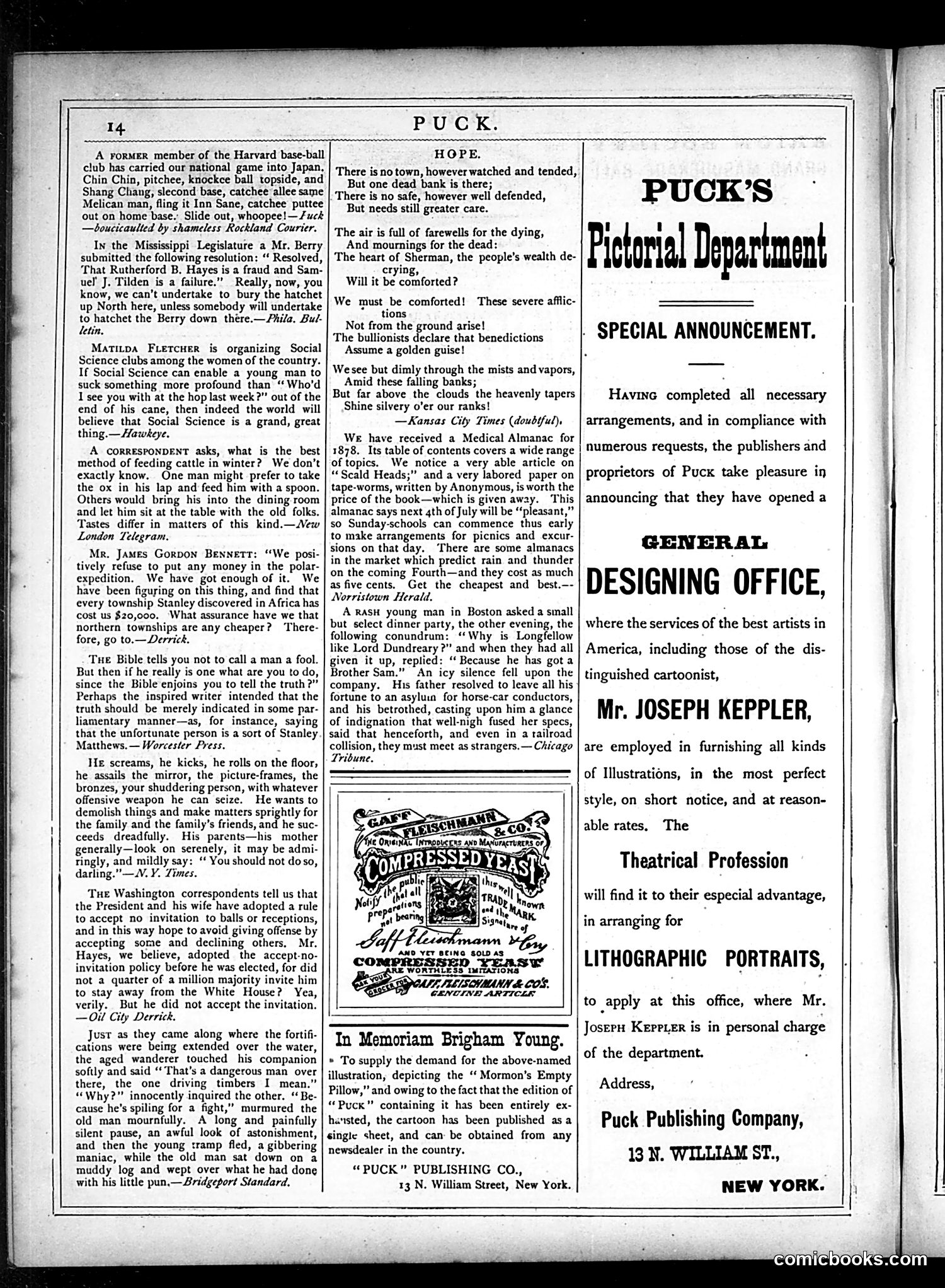 Puck — February 13, 1878 — page 14 of 16