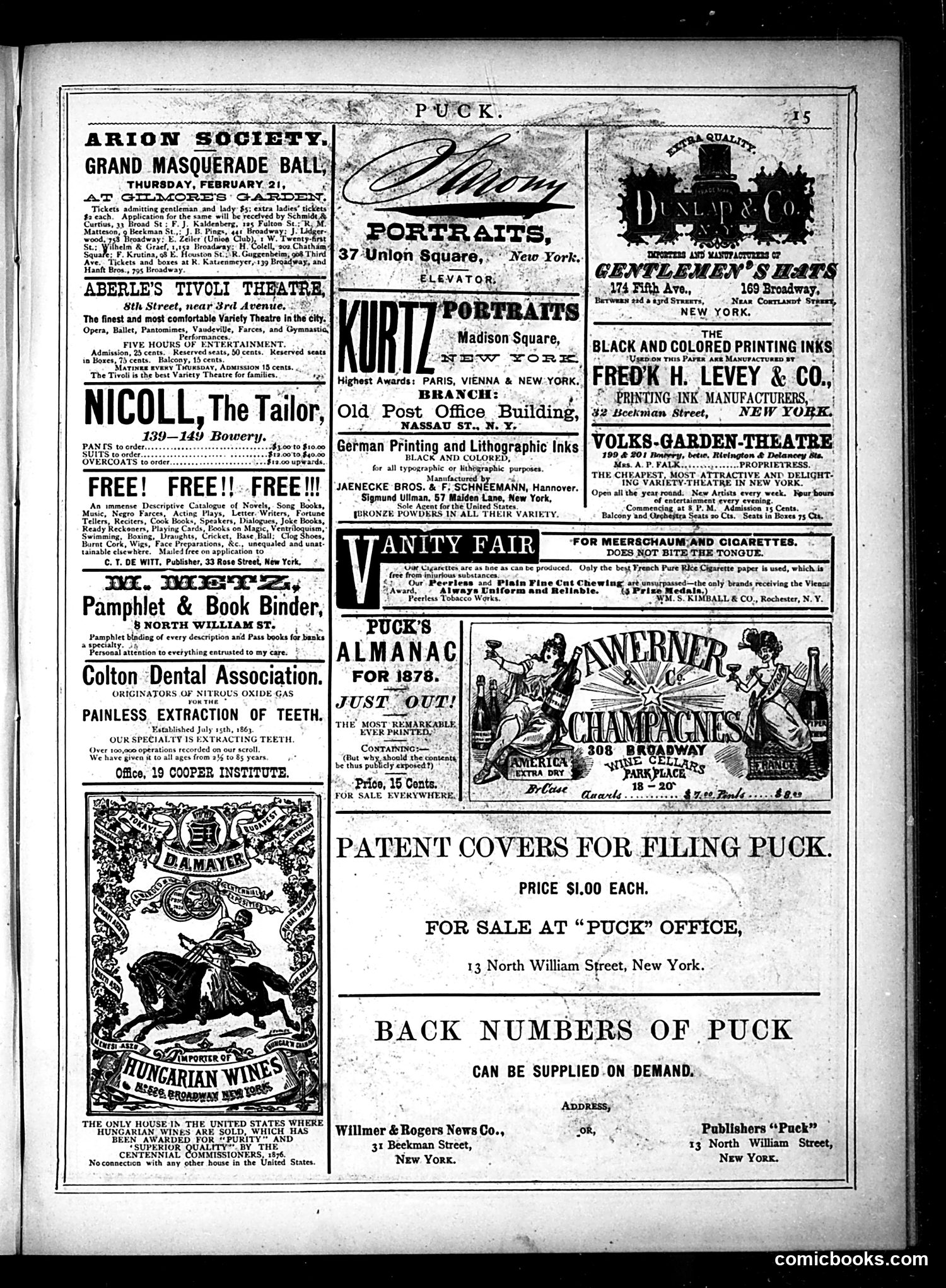 Puck — February 13, 1878 — page 15 of 16