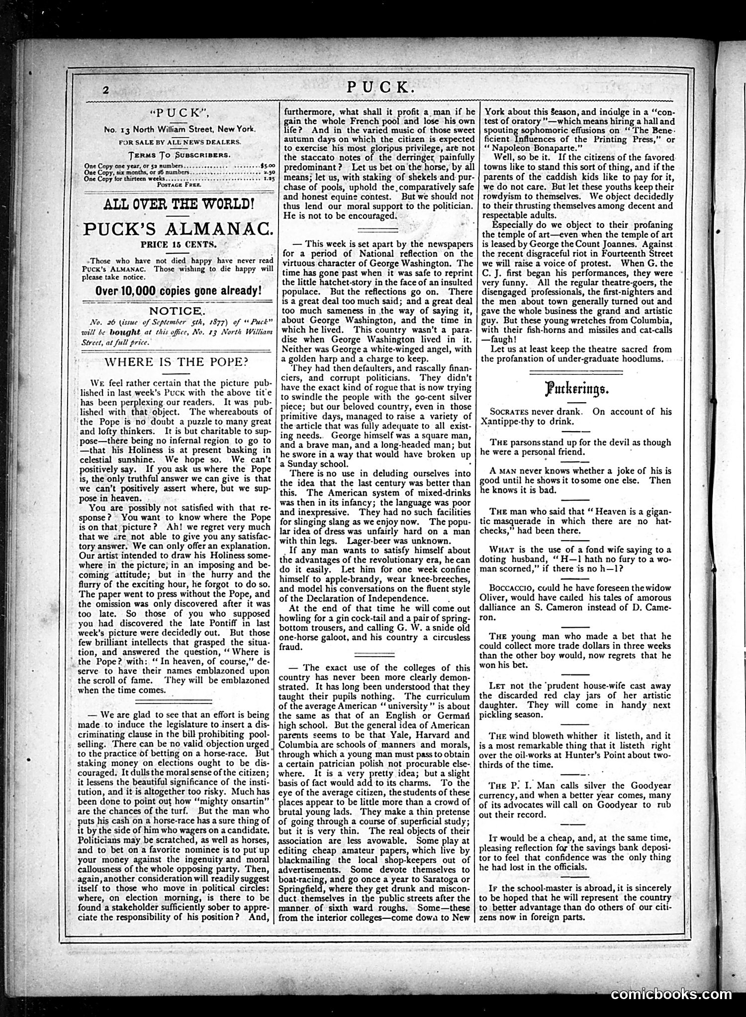 Puck — February 20, 1878 — page 2 of 16