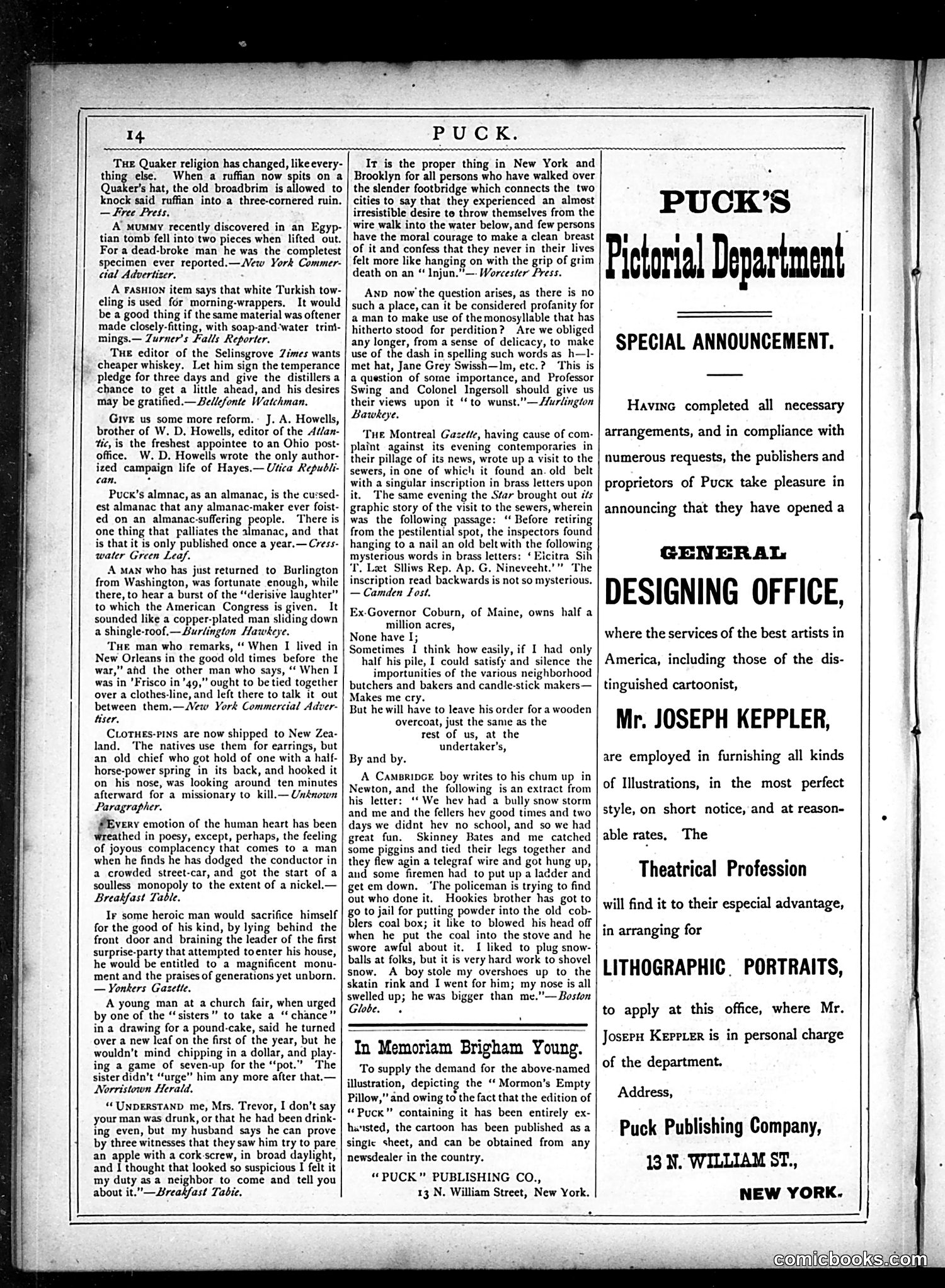 Puck — February 20, 1878 — page 14 of 16