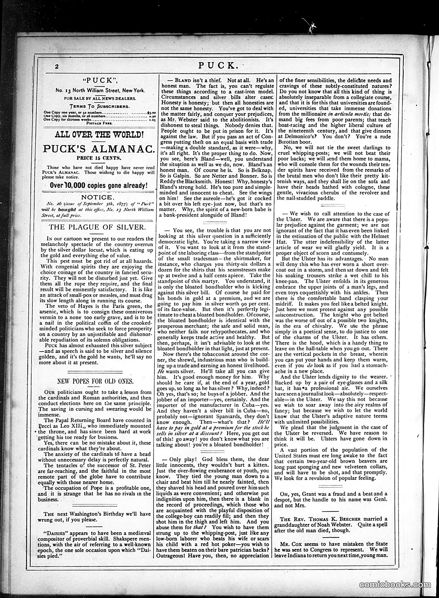 Puck — February 27, 1878 — page 2 of 20
