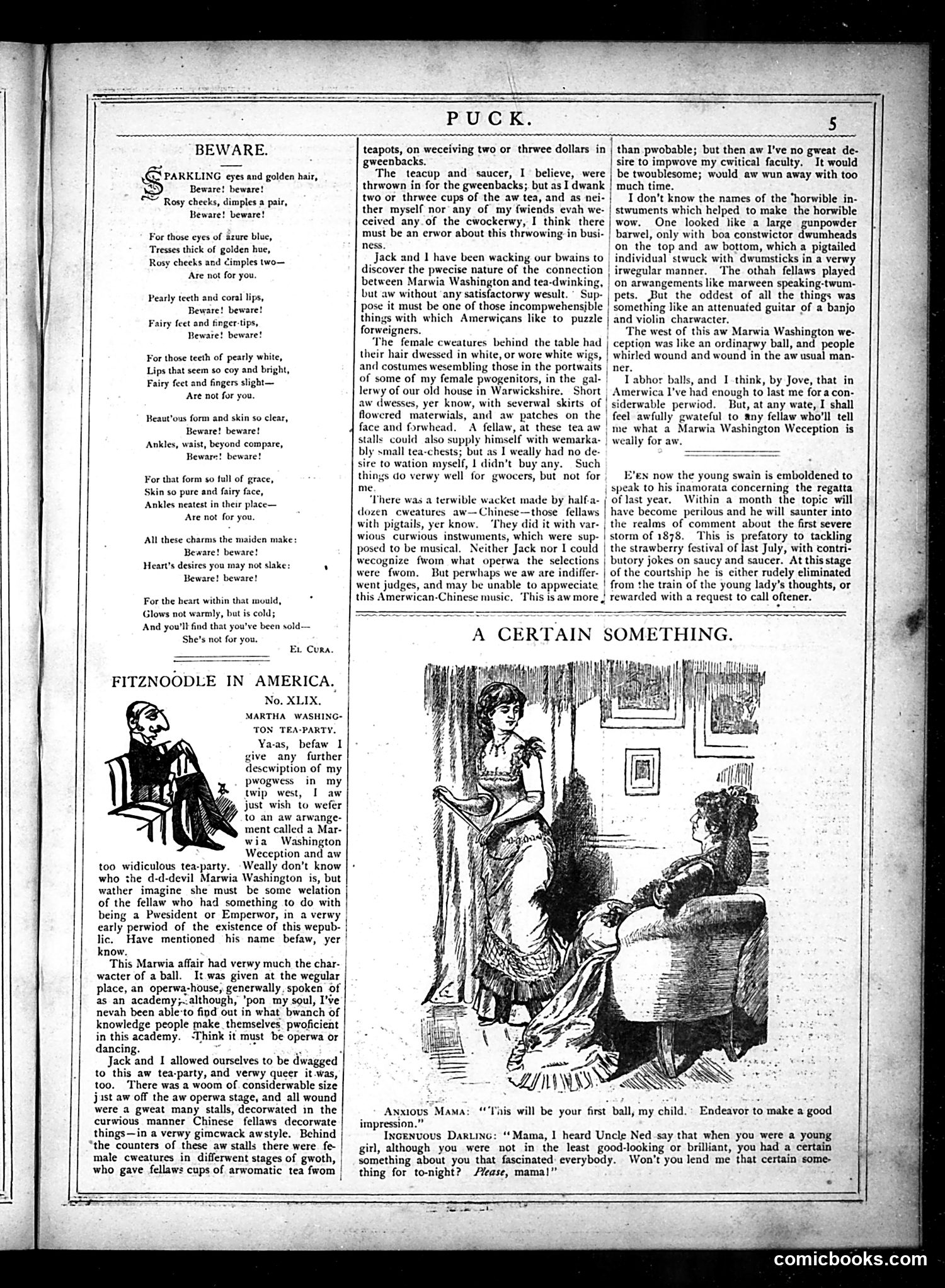 Puck — March 6, 1878 — page 5 of 17