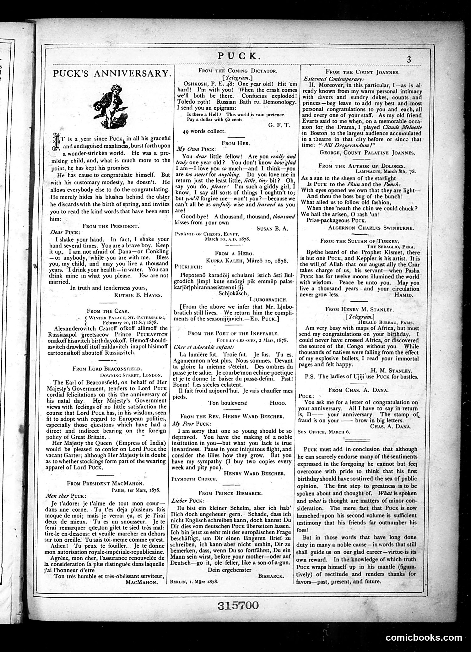 Puck — March 13, 1878 — page 3 of 20
