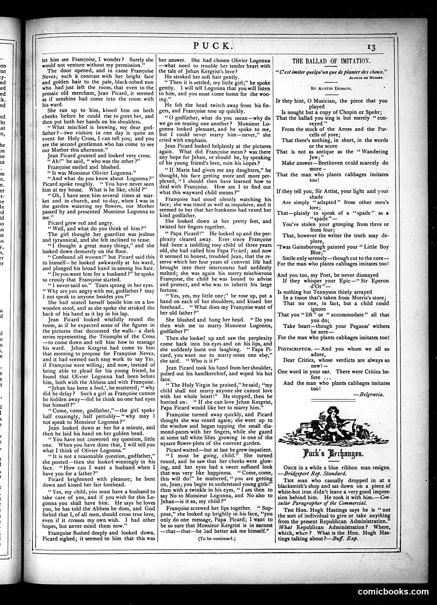 Puck — March 20, 1878 — page 13 of 16