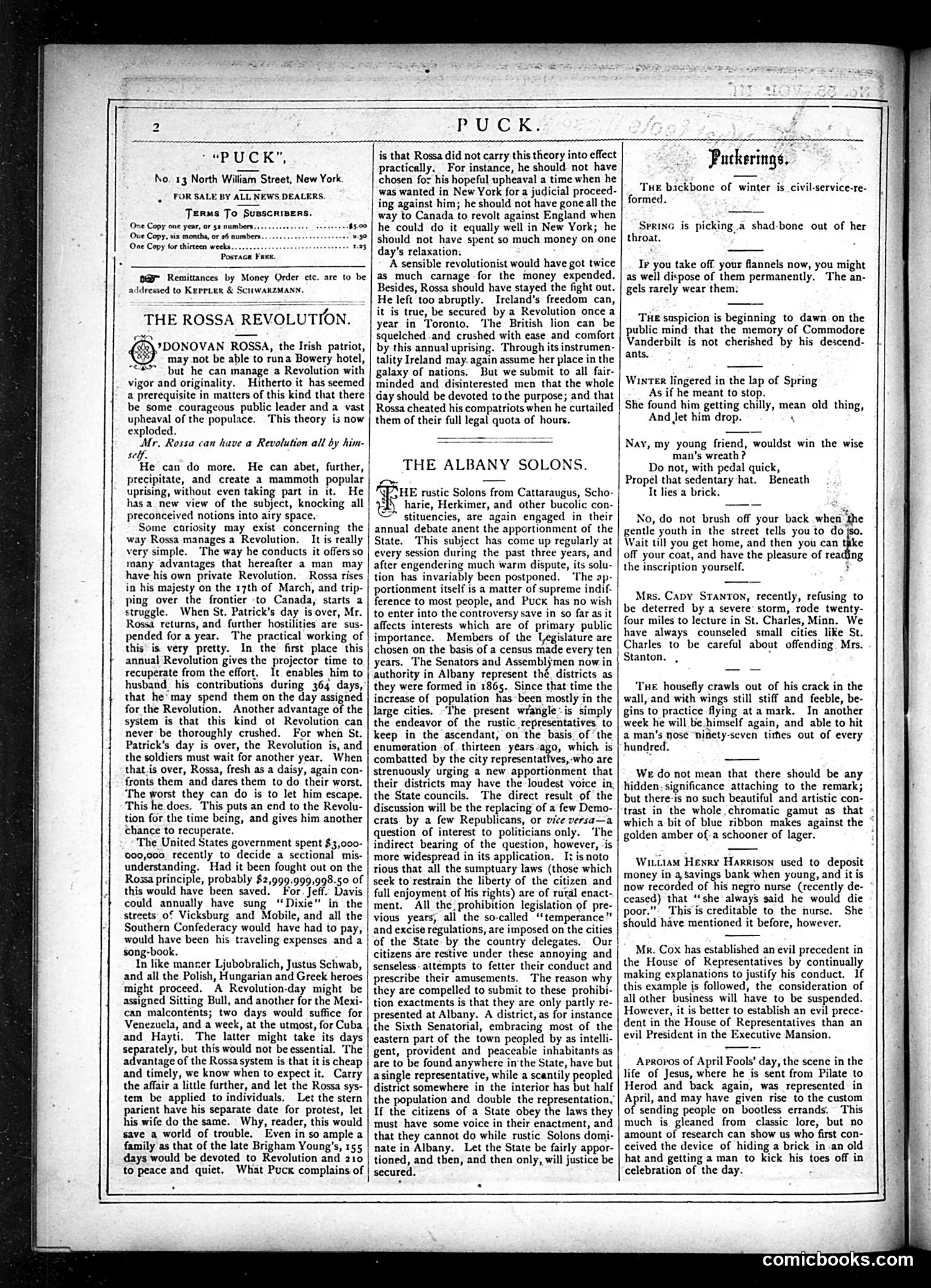 Puck — March 27, 1878 — page 2 of 16