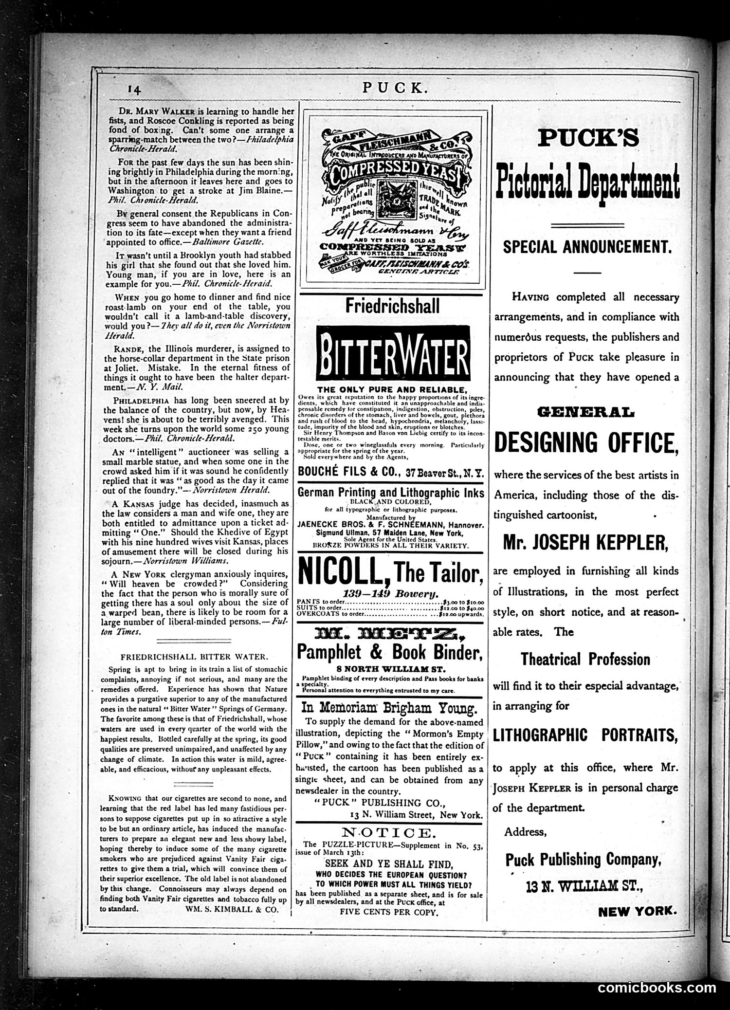 Puck — March 27, 1878 — page 14 of 16