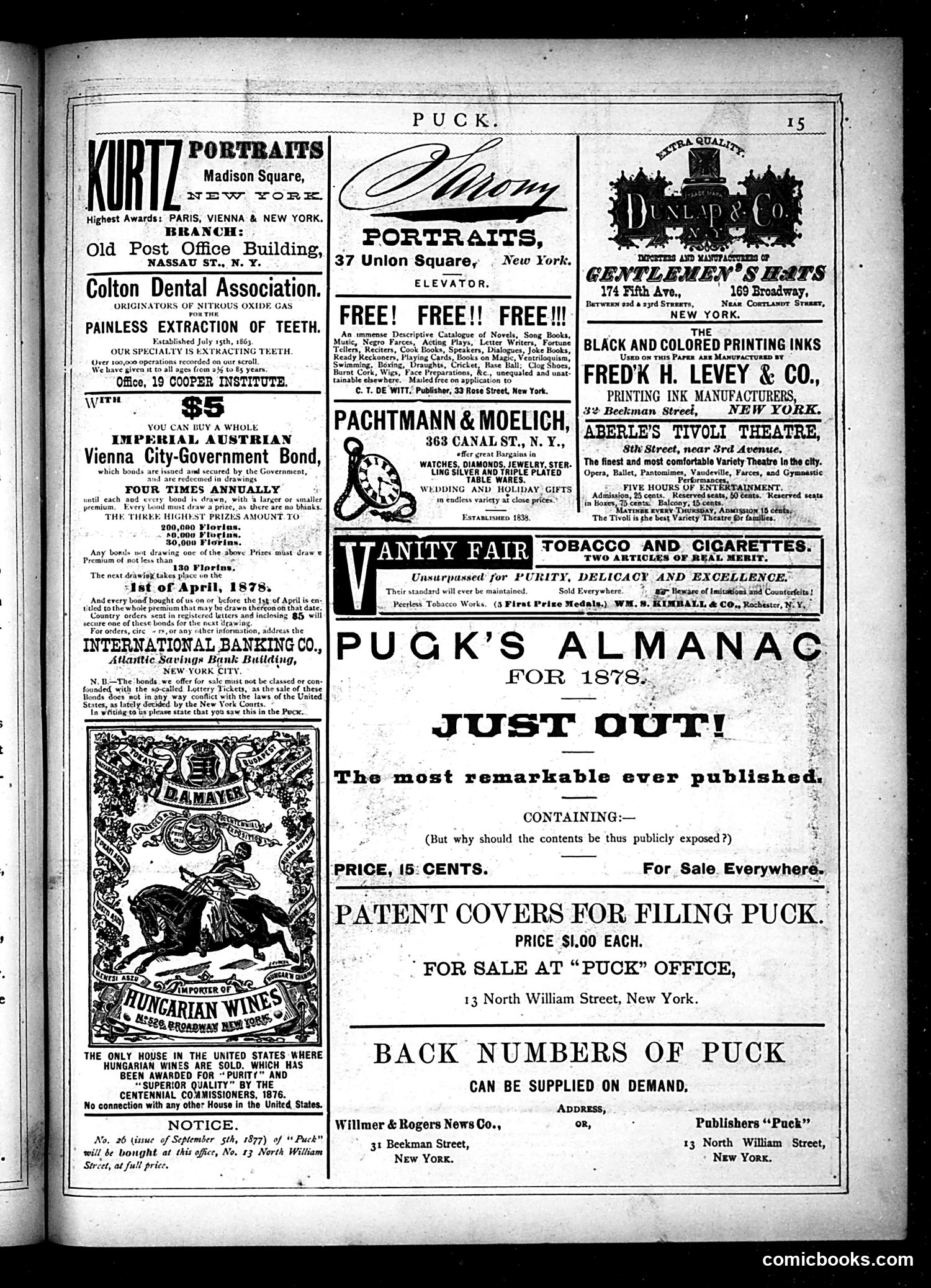 Puck — March 27, 1878 — page 15 of 16