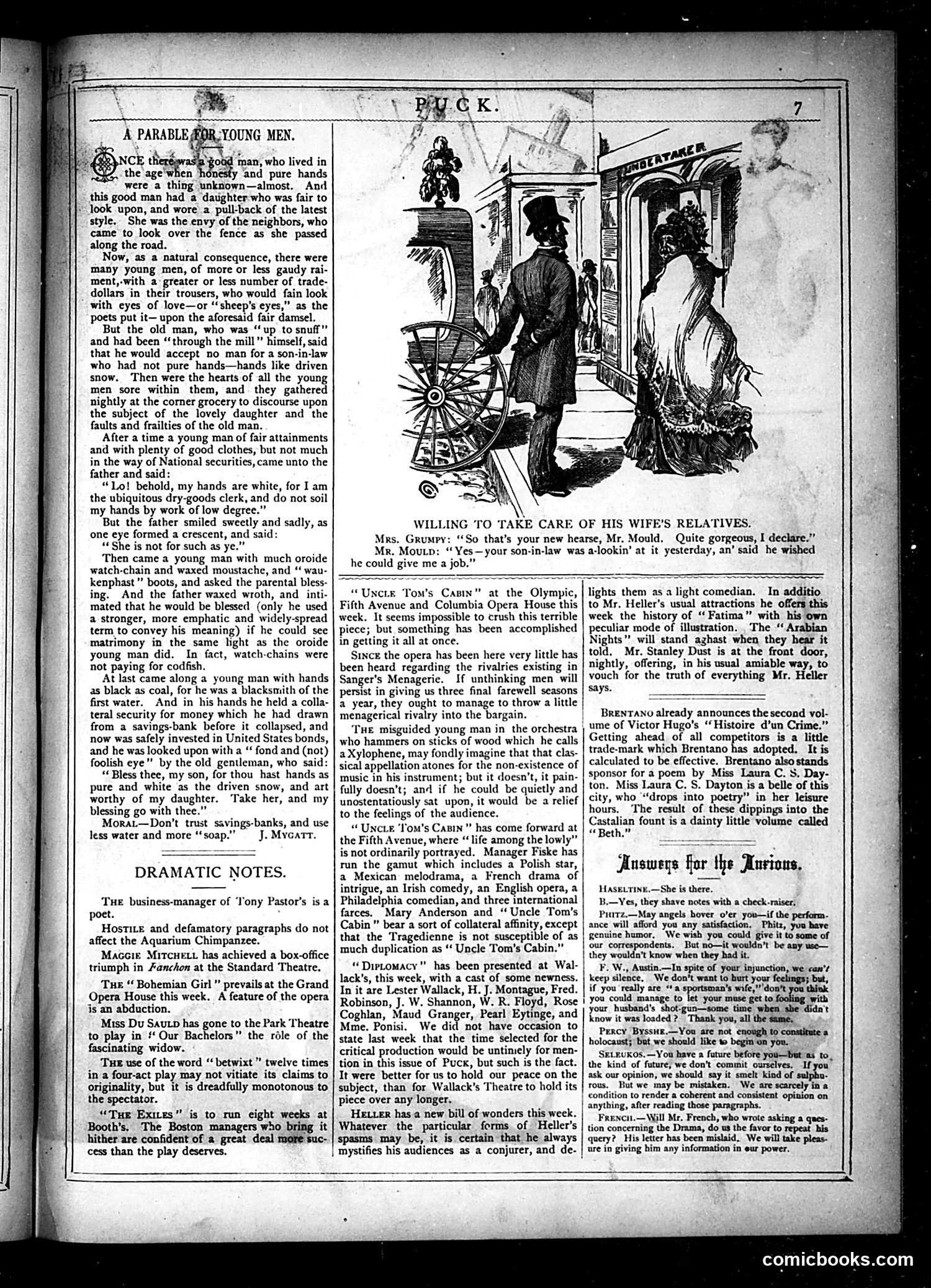 Puck — April 3, 1878 — page 7 of 16