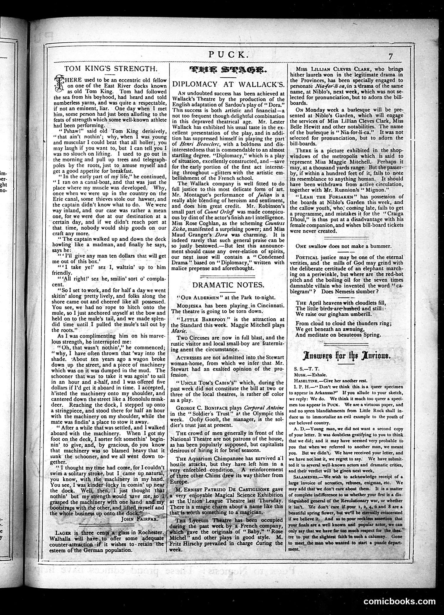 Puck — April 10, 1878 — page 7 of 16