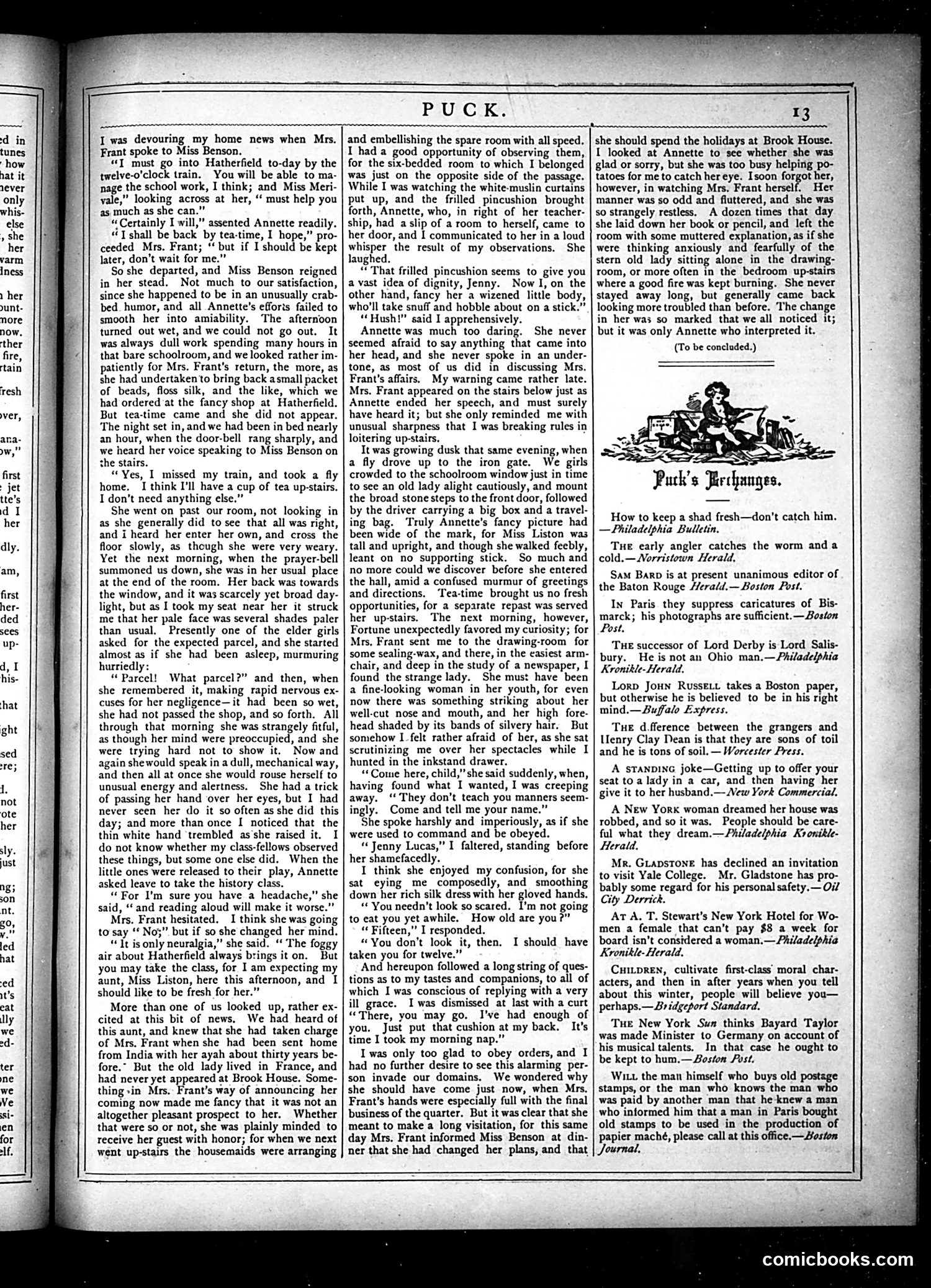 Puck — April 10, 1878 — page 13 of 16