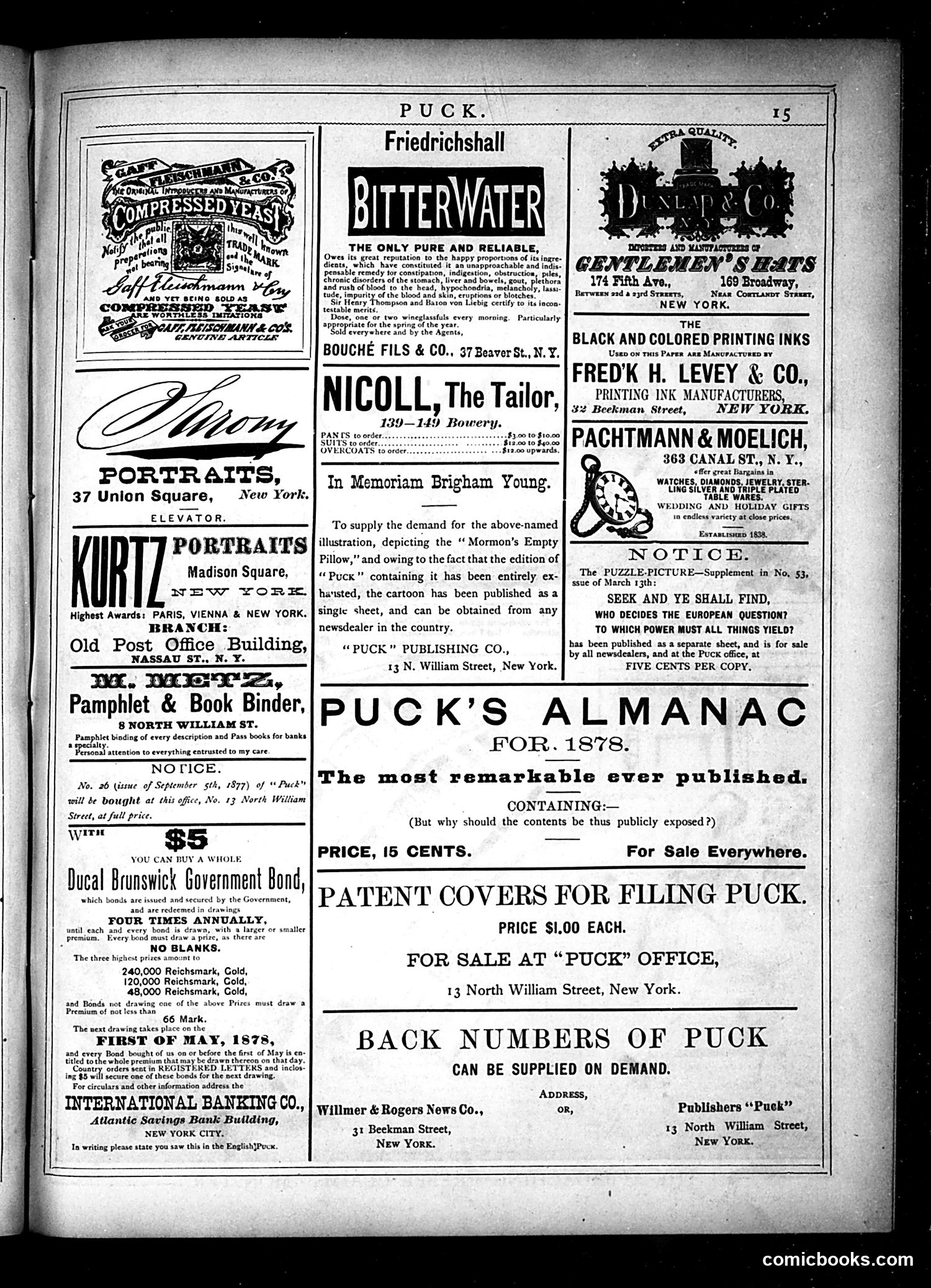 Puck — April 24, 1878 — page 15 of 16